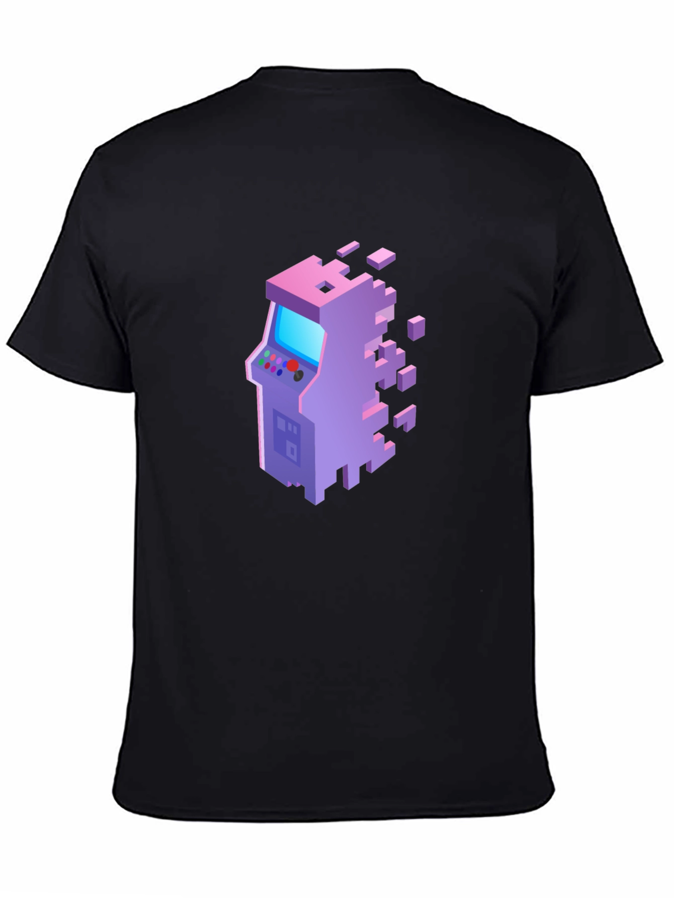 Retro Pixel Arcade T-Shirt - Gamer Style Tee