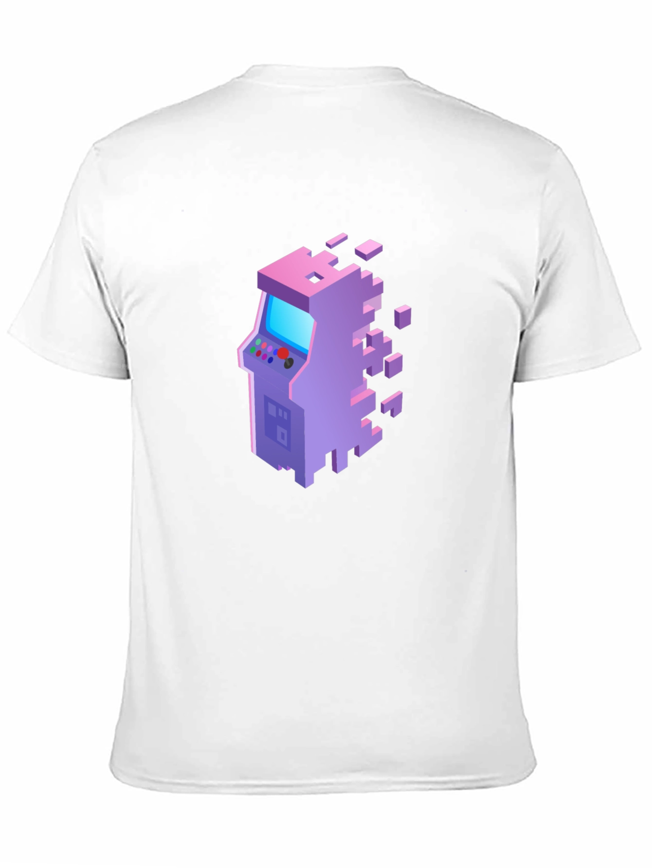 Retro Pixel Arcade T-Shirt - Gamer Style Tee