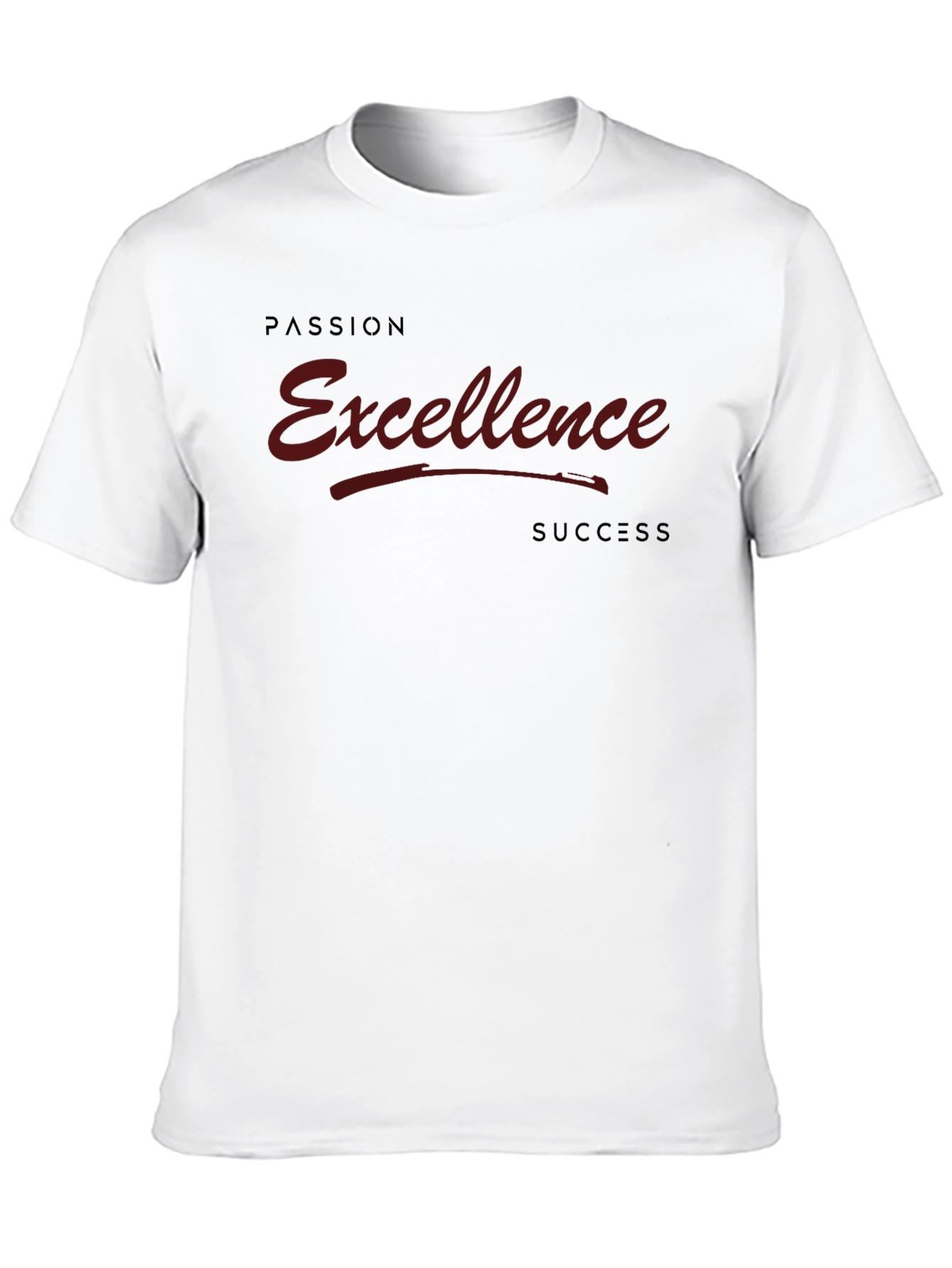 Passion Excellence Success Black T-Shirt