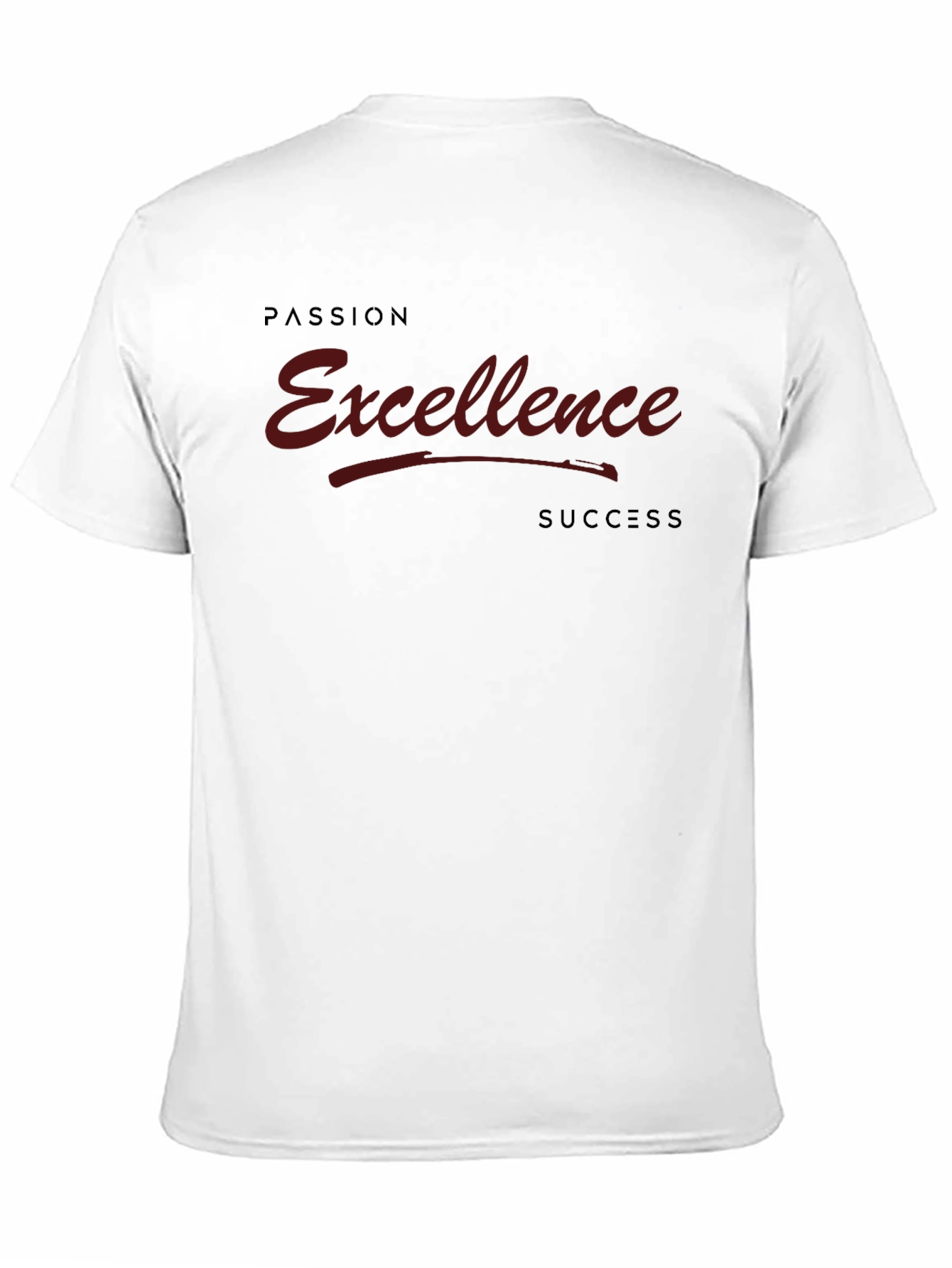 Passion Excellence Success Black T-Shirt