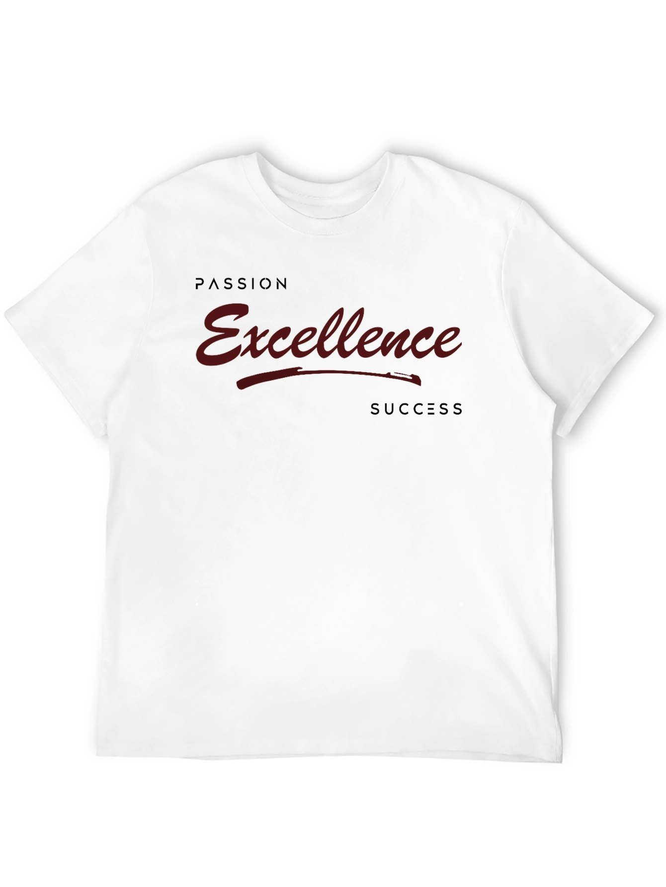 Passion Excellence Success Black T-Shirt