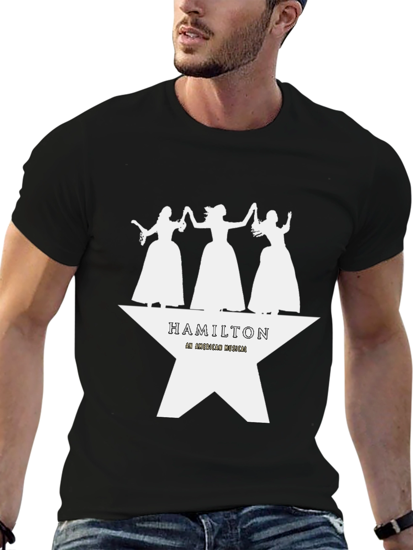 Hamilton Musical Star Graphic T-Shirt