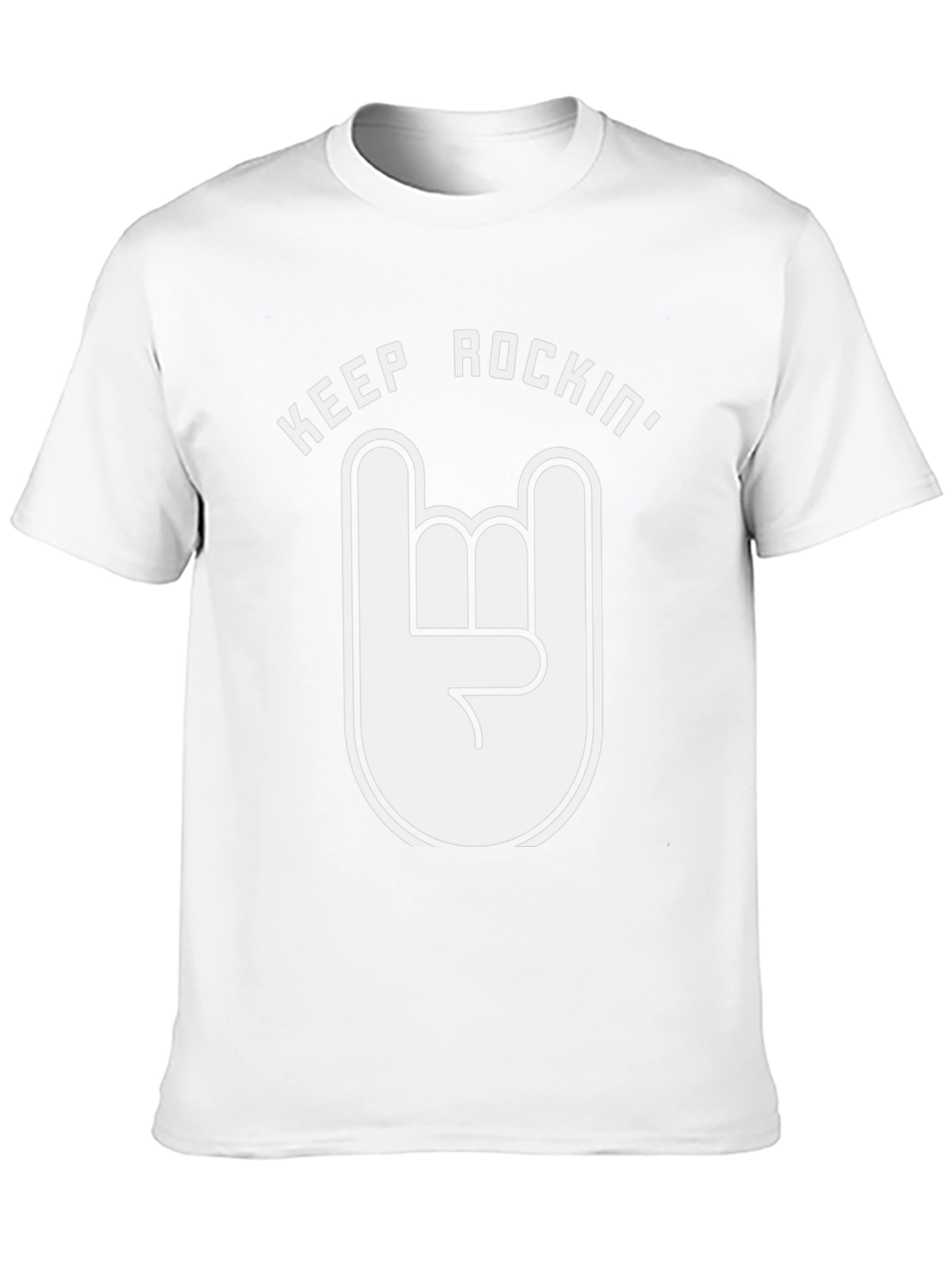 Keep Rockin Graphic Tee - Black