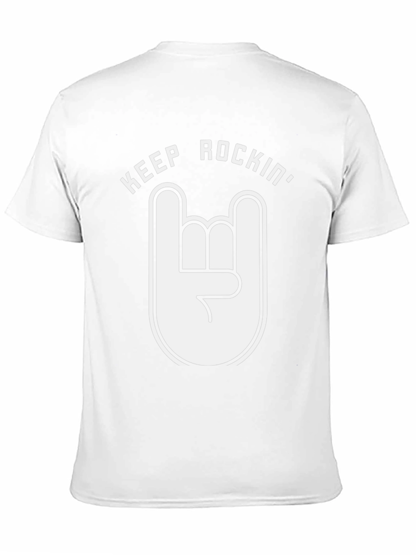 Keep Rockin Graphic Tee - Black