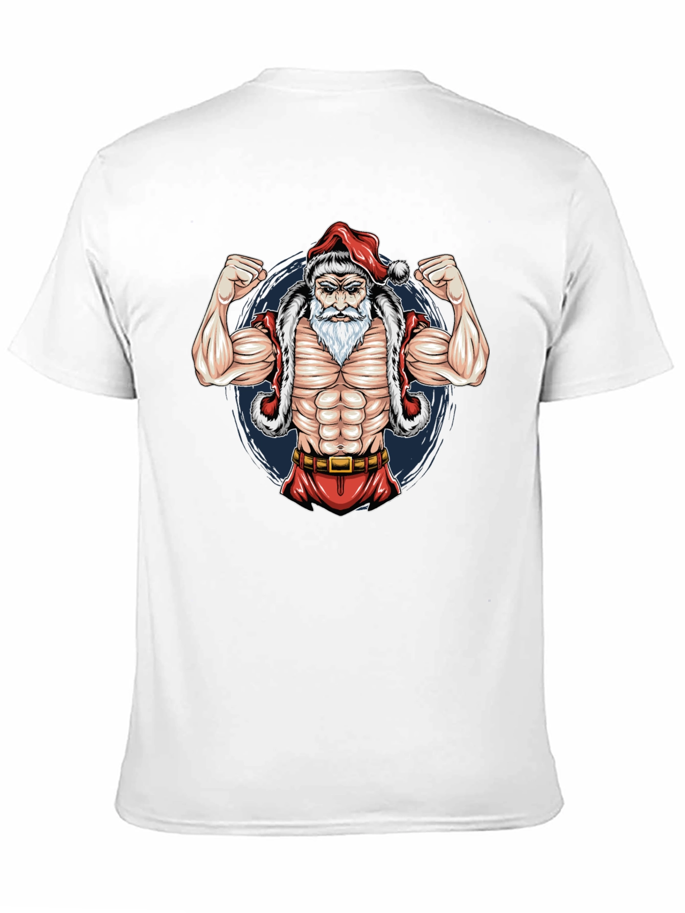 Muscle Santa Graphic Tee
