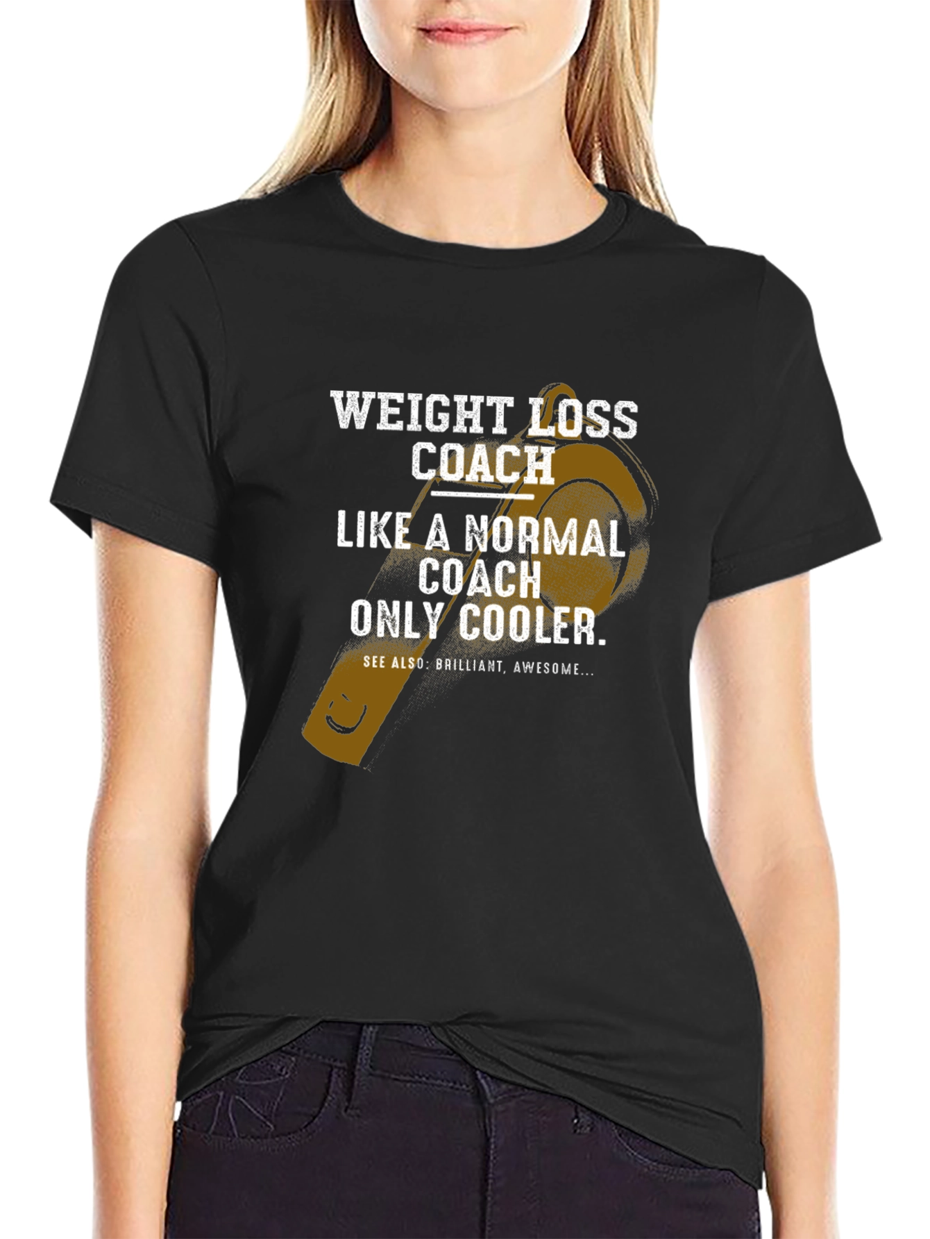 Weight Loss Coach T-Shirt - Funny Coach Tee