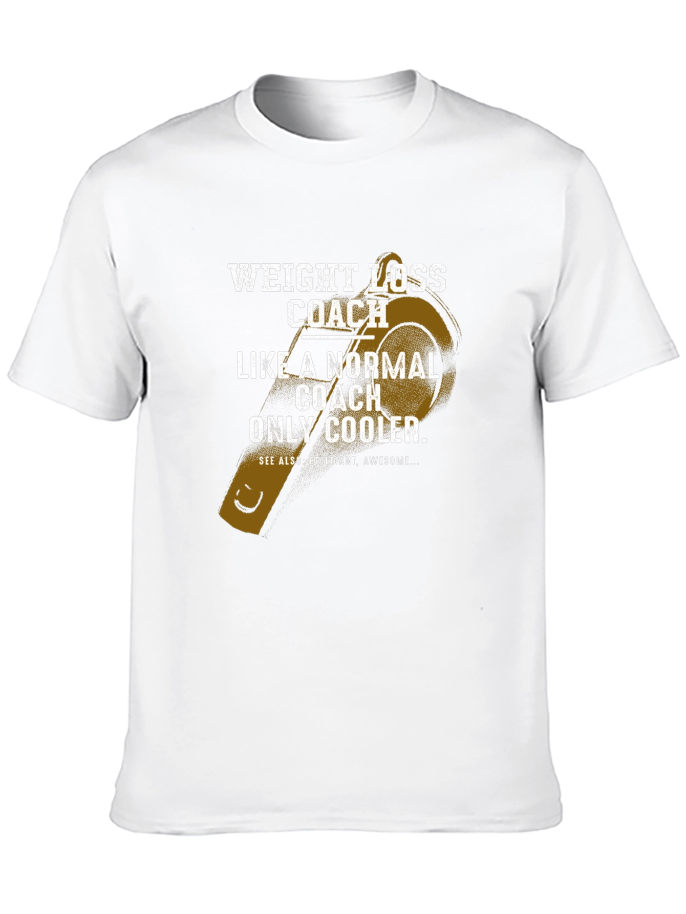 Weight Loss Coach T-Shirt - Funny Coach Tee
