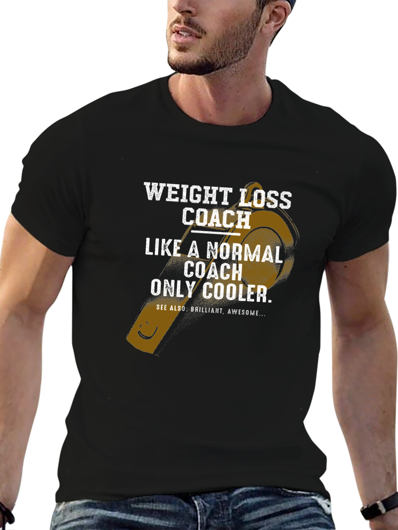 Weight Loss Coach T-Shirt - Funny Coach Tee