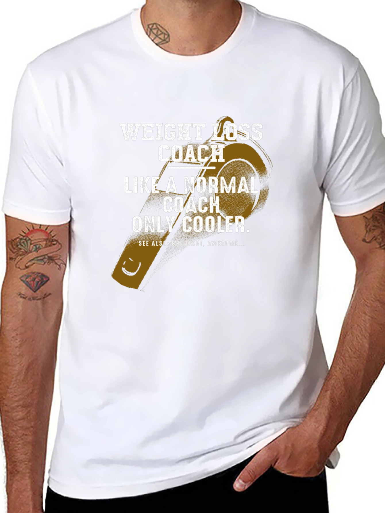 Weight Loss Coach T-Shirt - Funny Coach Tee