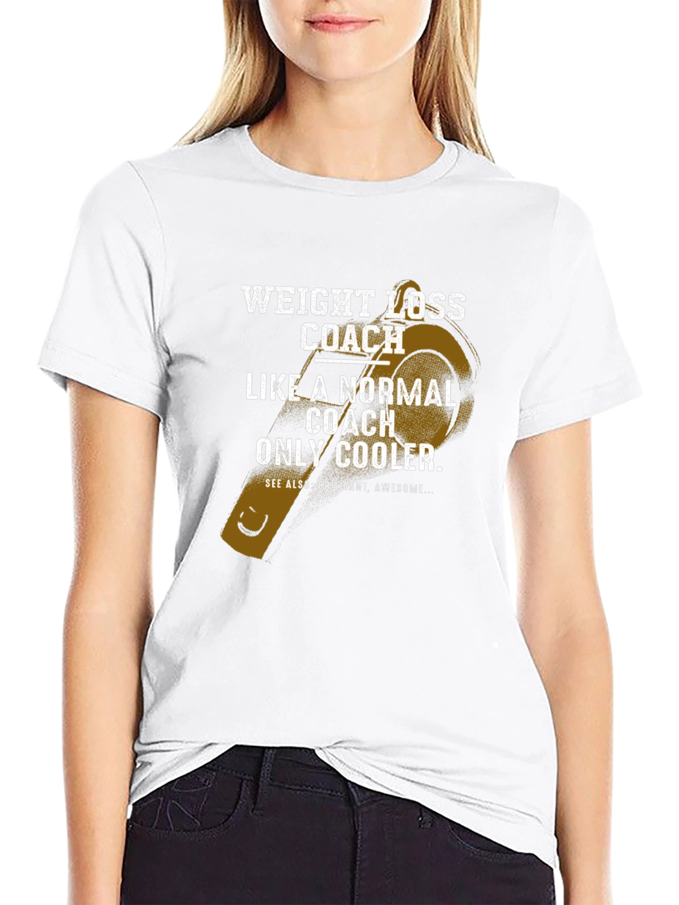 Weight Loss Coach T-Shirt - Funny Coach Tee