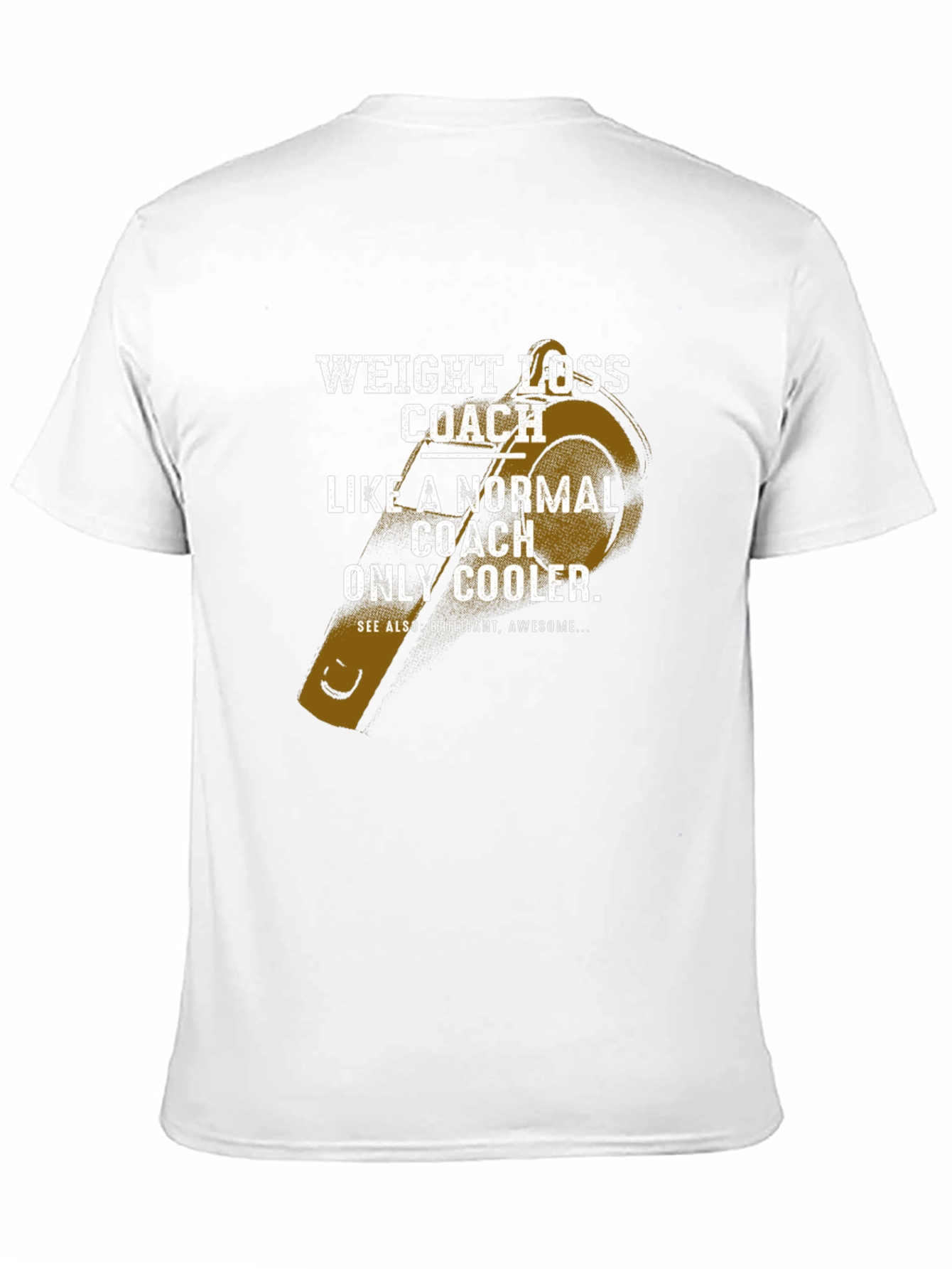 Weight Loss Coach T-Shirt - Funny Coach Tee