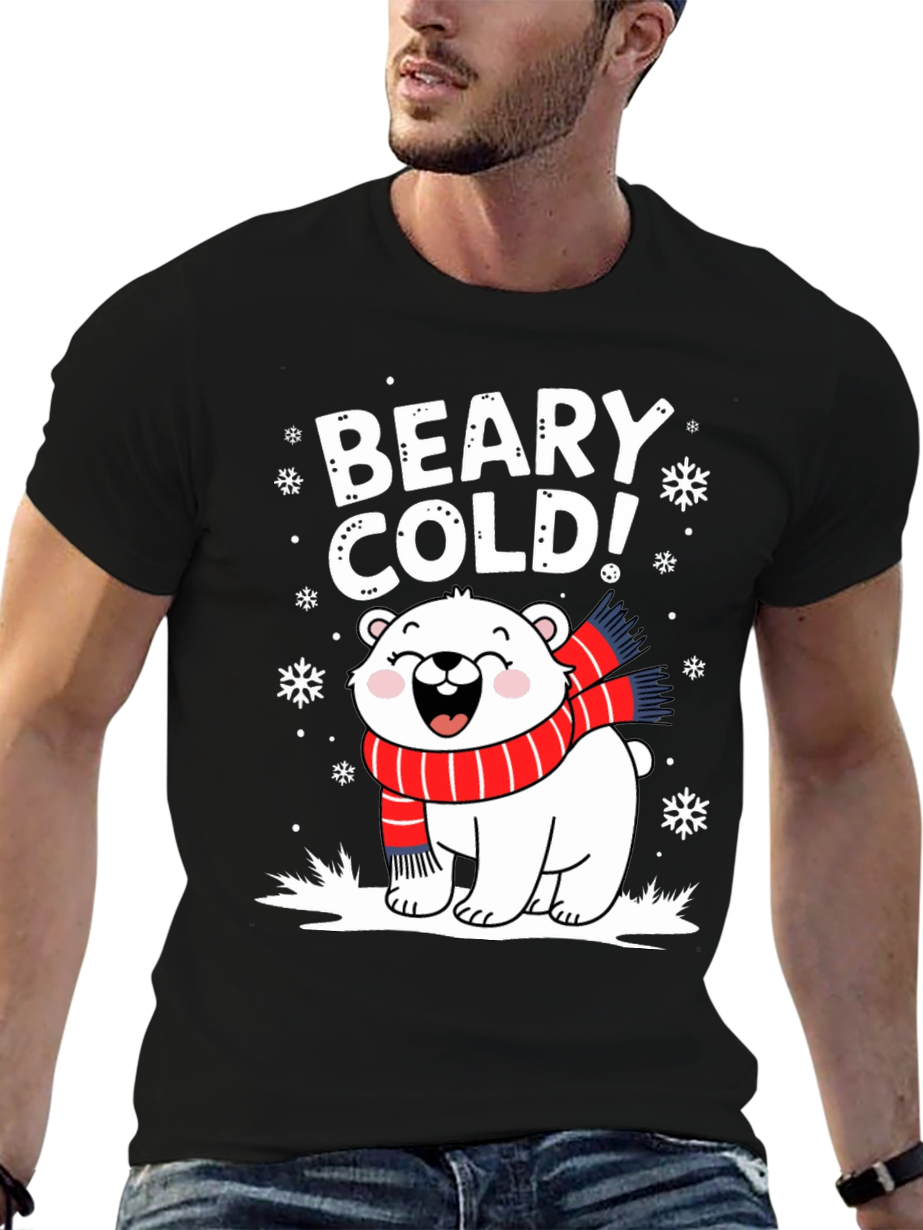 Beary Cold! Holiday Graphic Tee