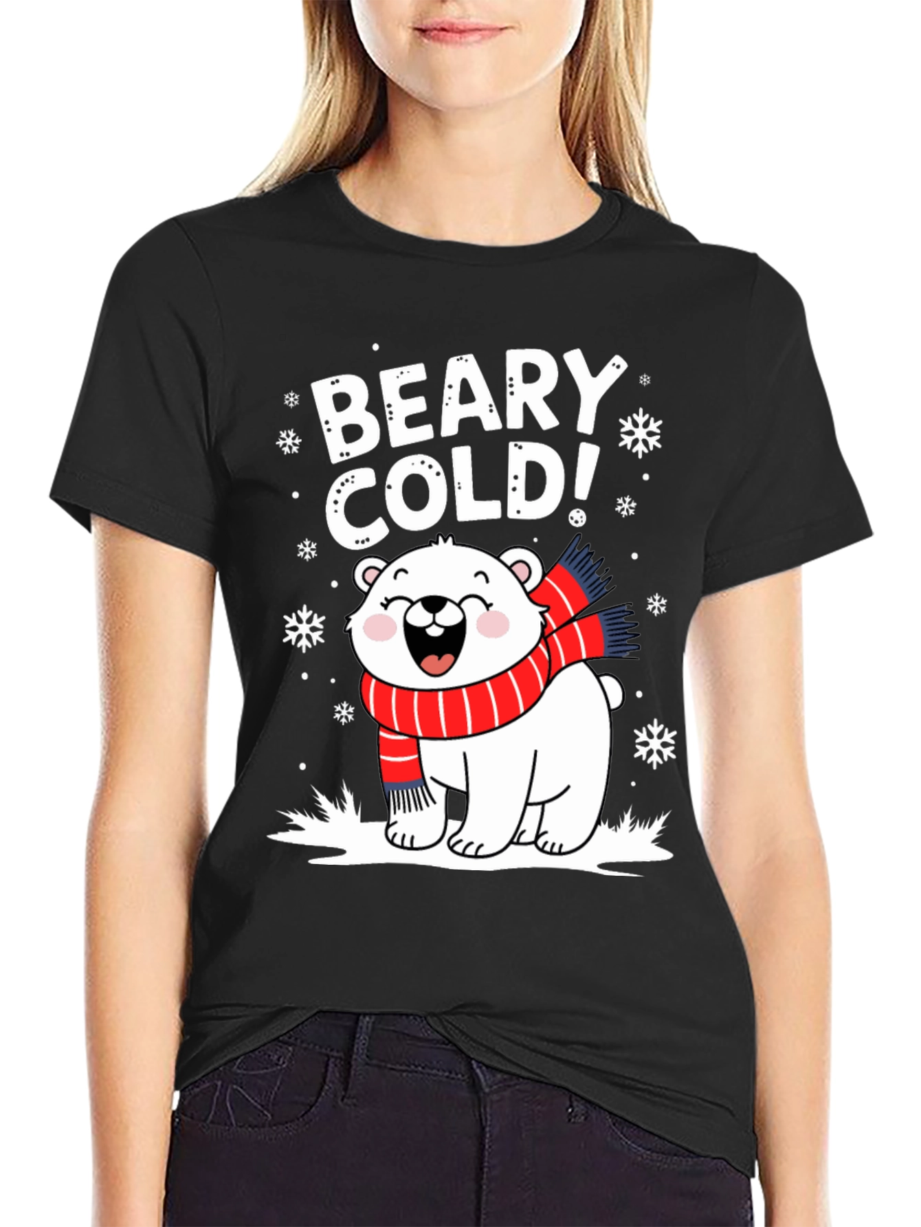 Beary Cold! Holiday Graphic Tee