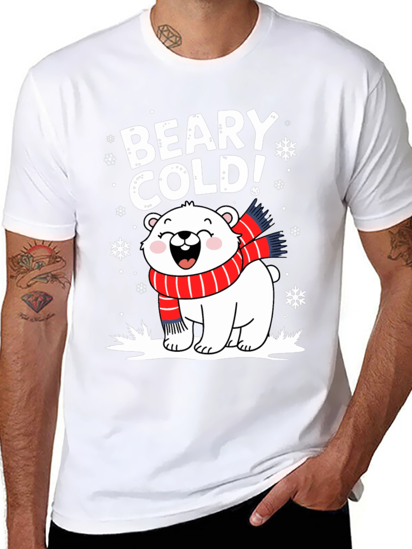 Beary Cold! Holiday Graphic Tee