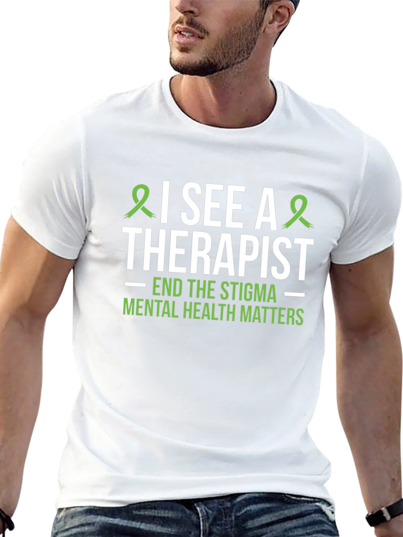 I See a Therapist Mental Health Matters T-Shirt