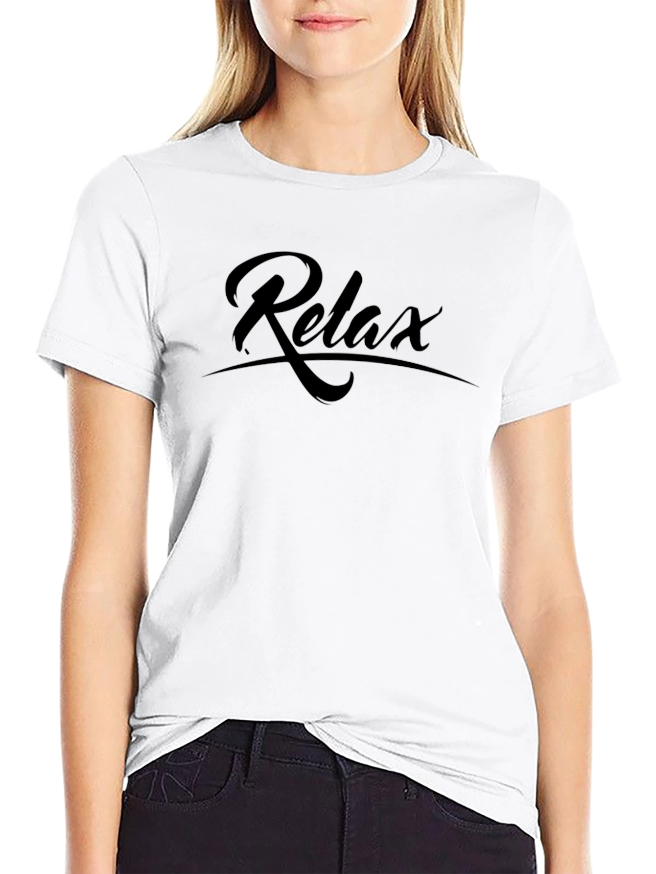 Relax Black T-Shirt