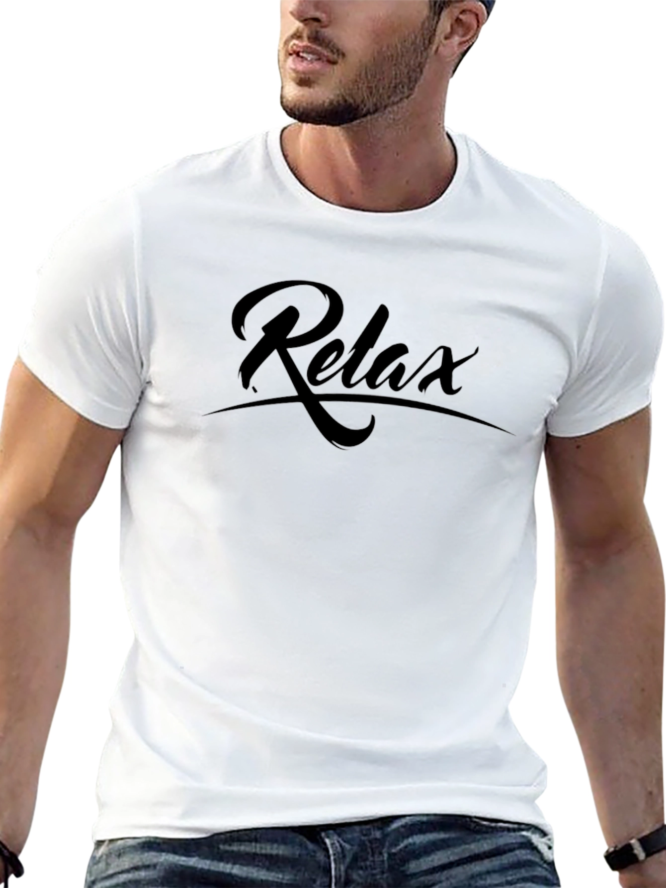 Relax Black T-Shirt