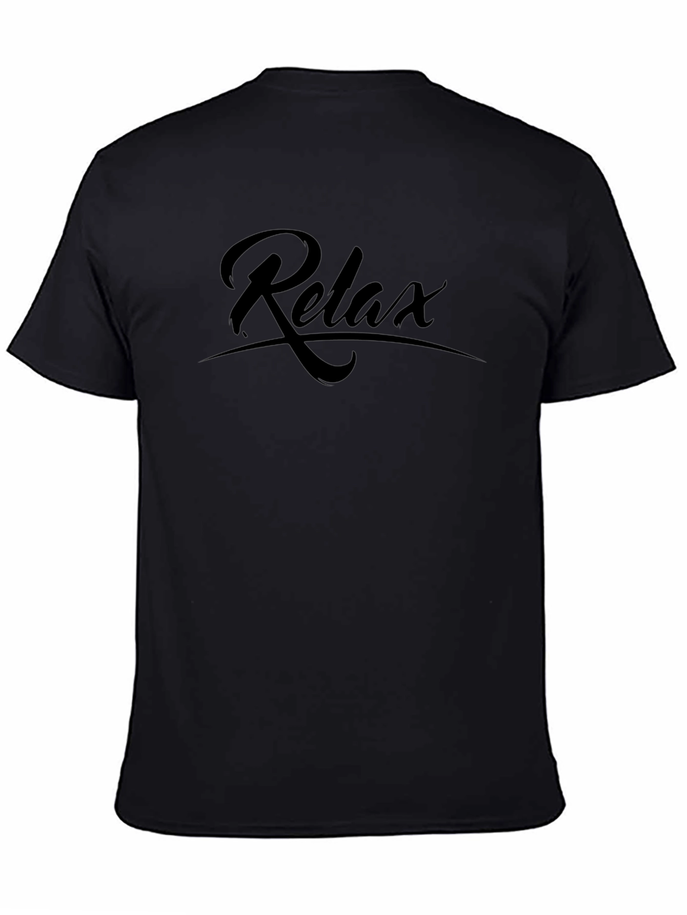 Relax Black T-Shirt