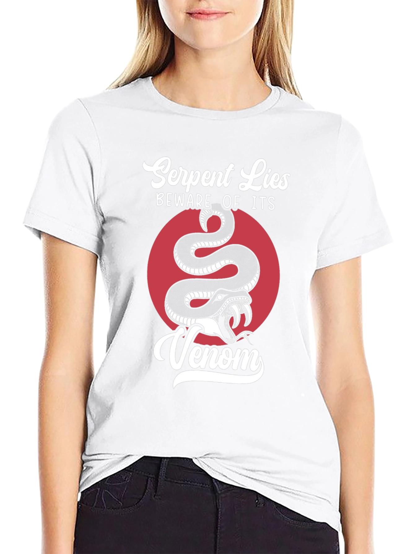 Serpent Lies Graphic T-Shirt