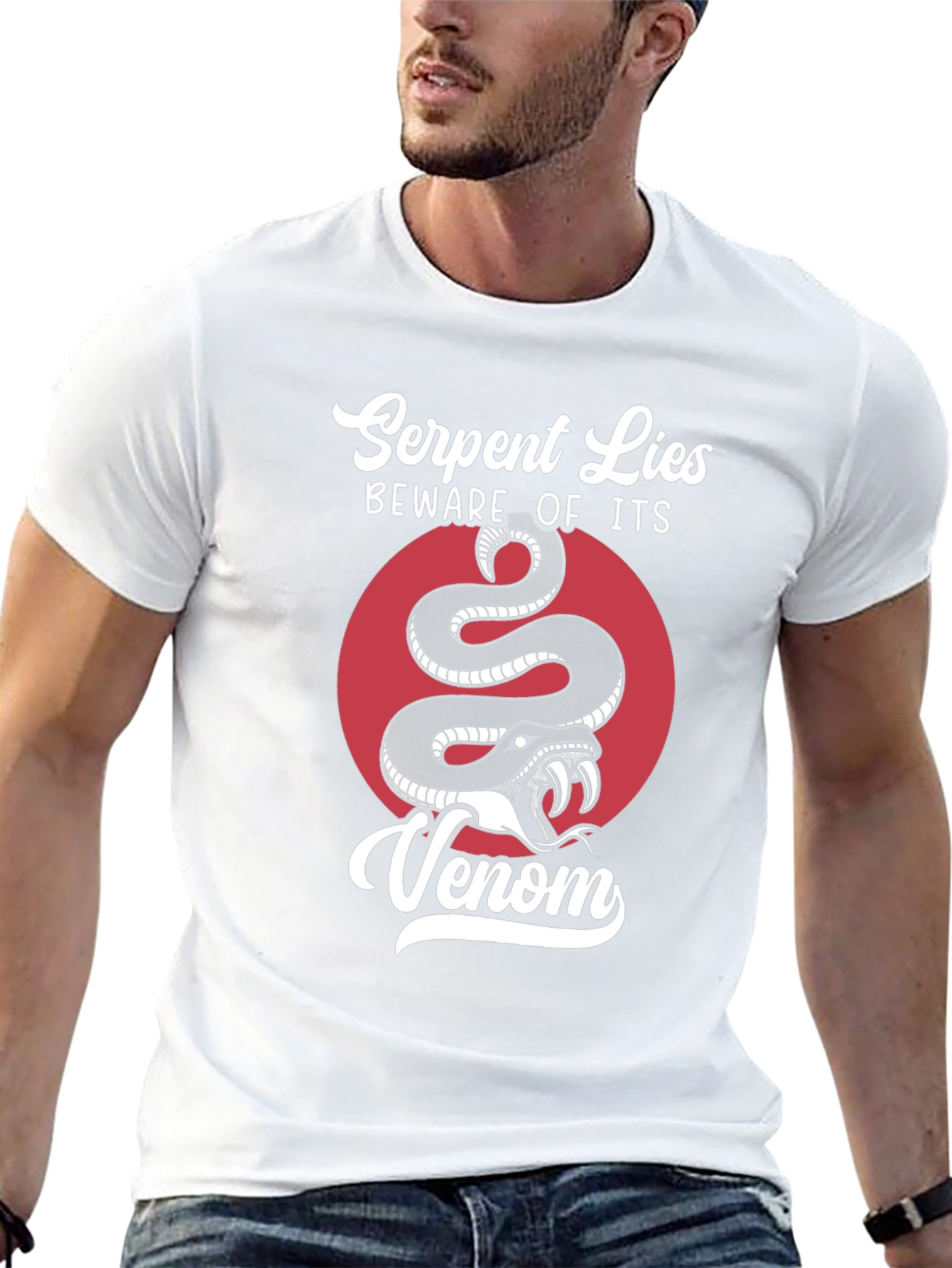 Serpent Lies Graphic T-Shirt