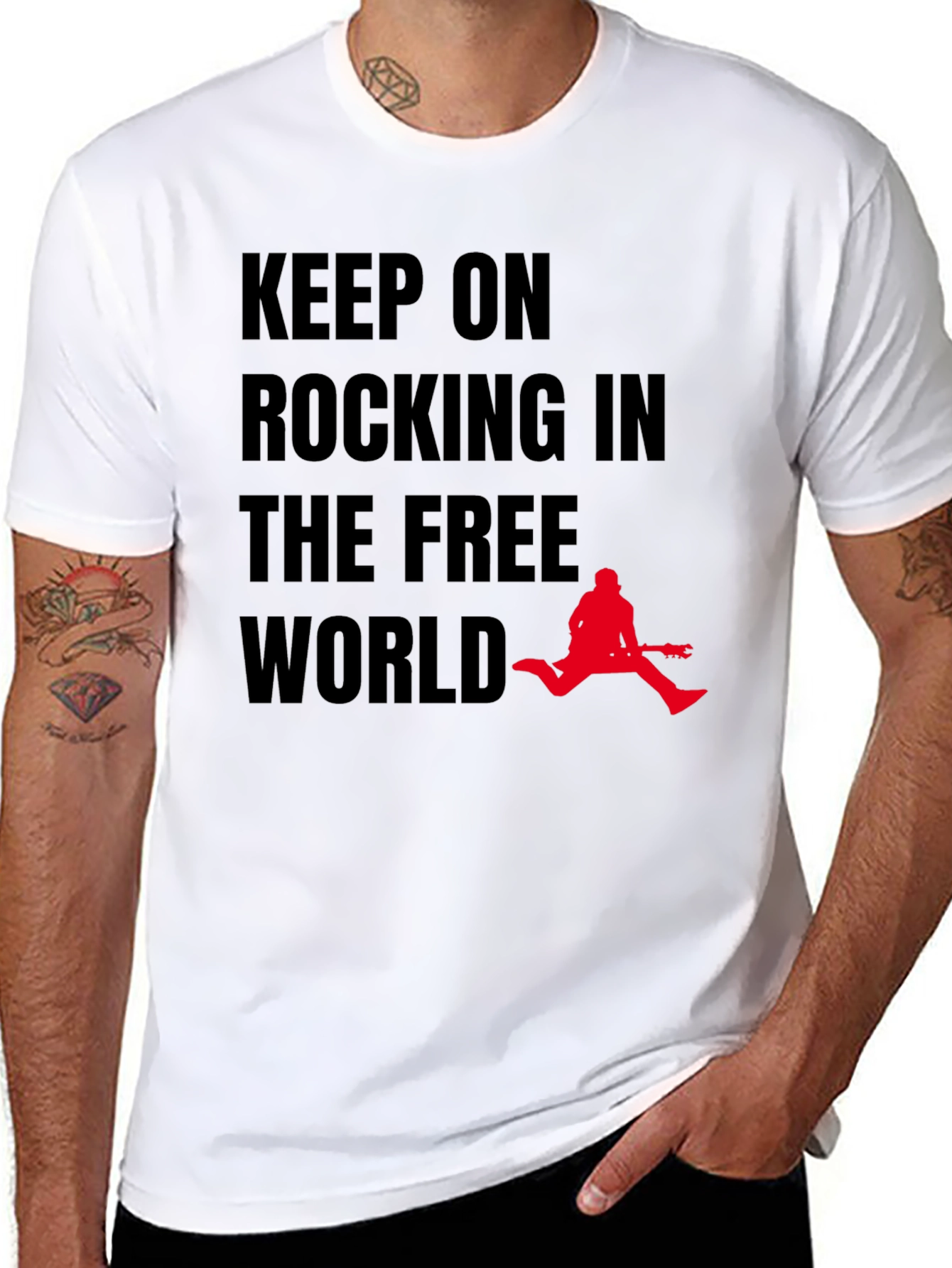 Keep On Rocking Graphic Tee