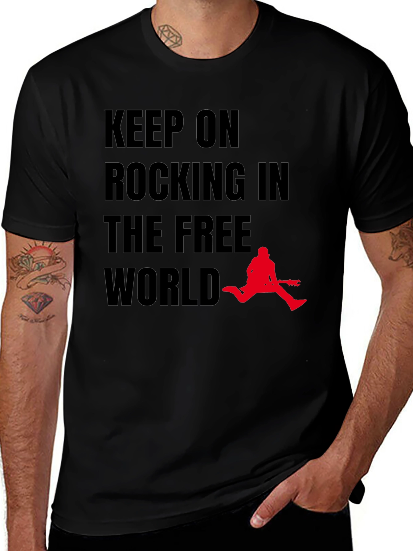 Keep On Rocking Graphic Tee