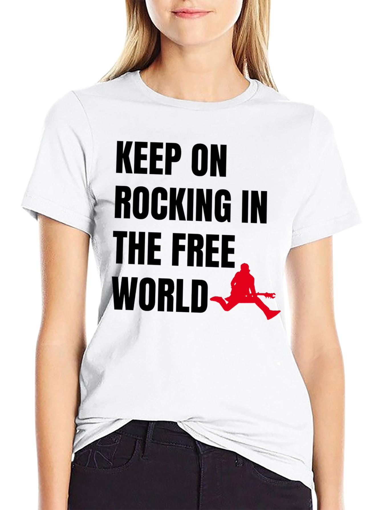 Keep On Rocking Graphic Tee