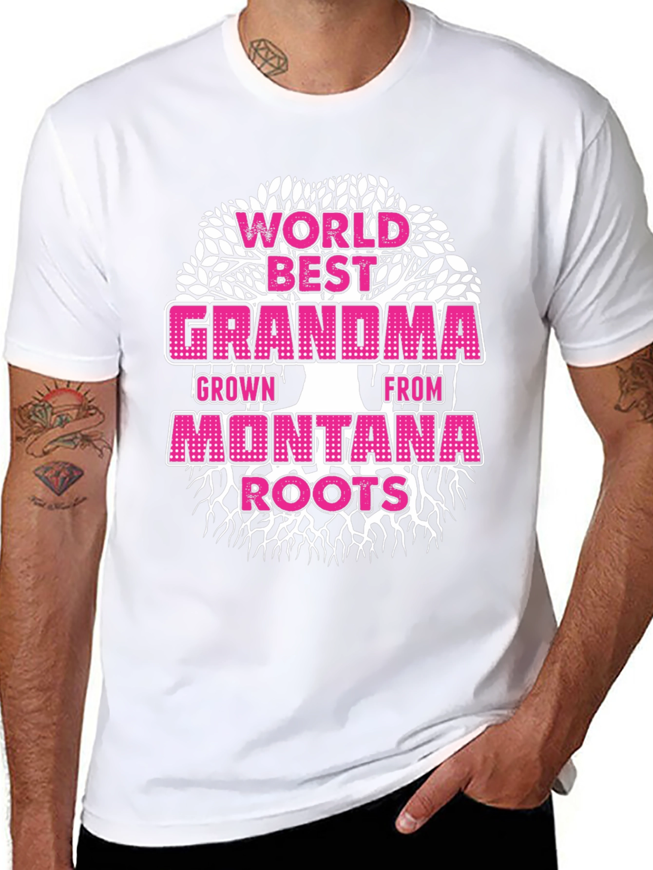 Worlds Best Montana Grandma T-Shirt