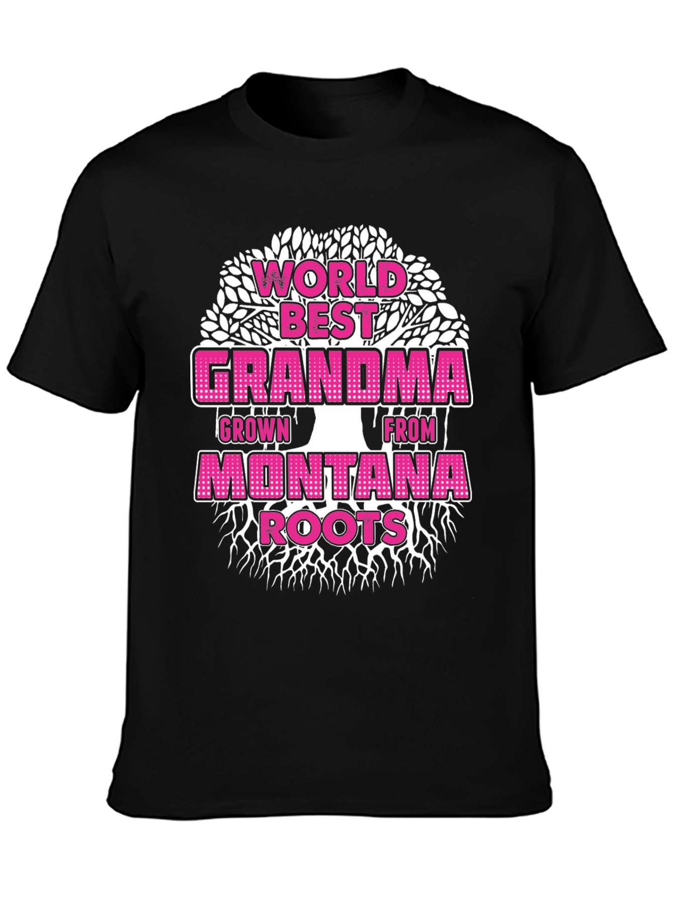 Worlds Best Montana Grandma T-Shirt