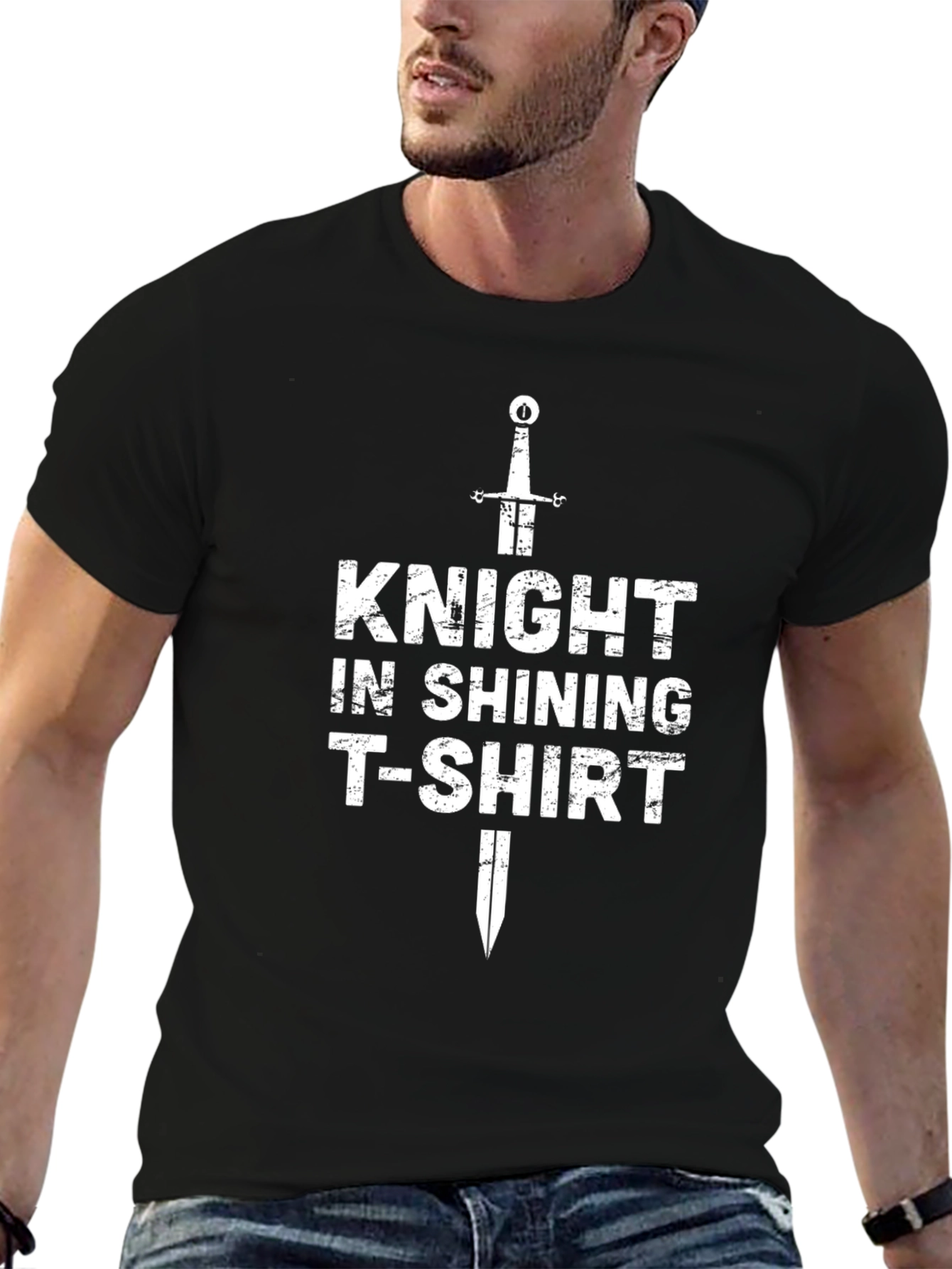 Knight in Shining T-Shirt - Novelty Graphic Tee