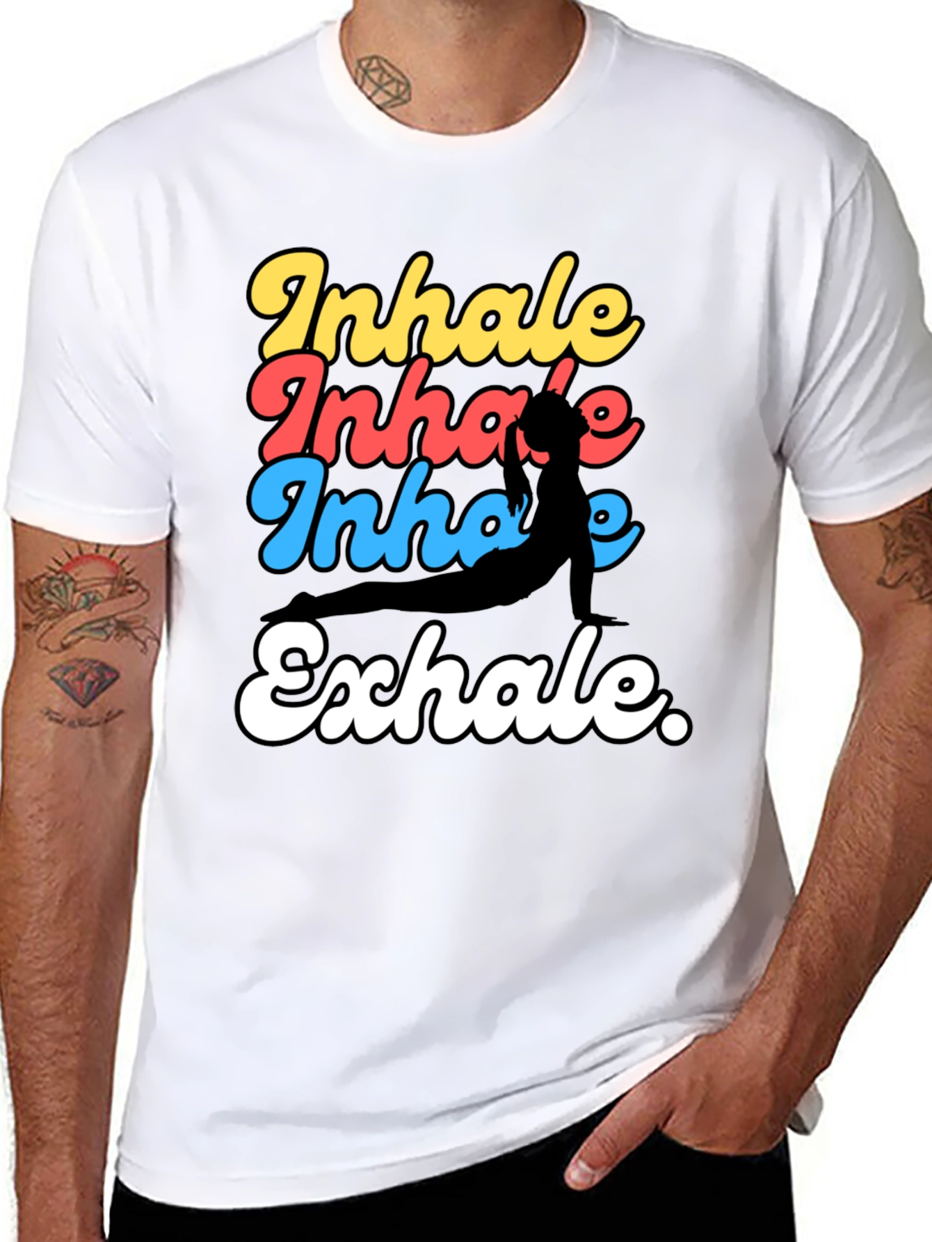 Inhale Exhale Yoga T-Shirt