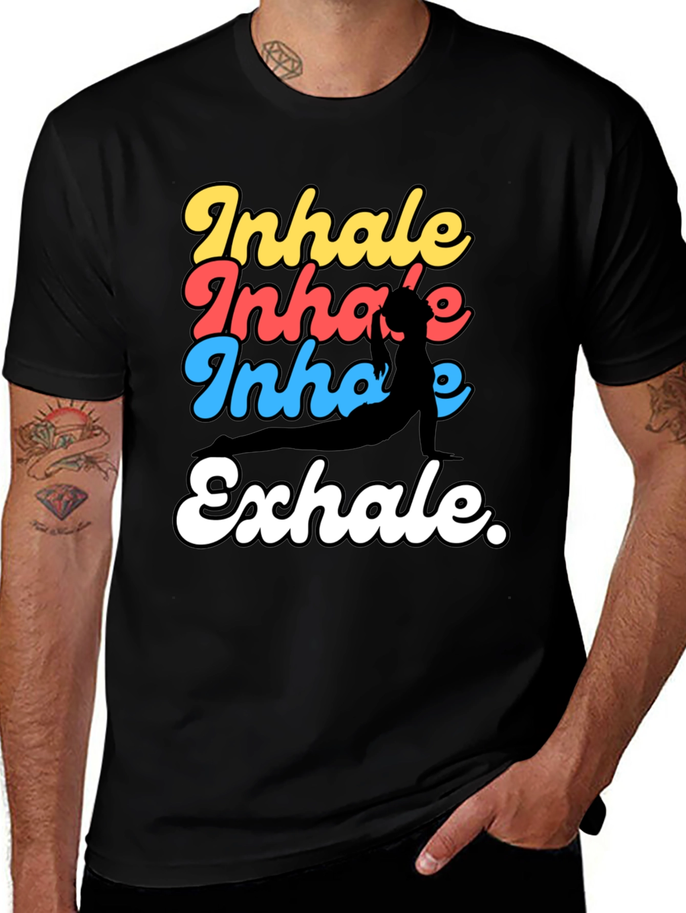 Inhale Exhale Yoga T-Shirt