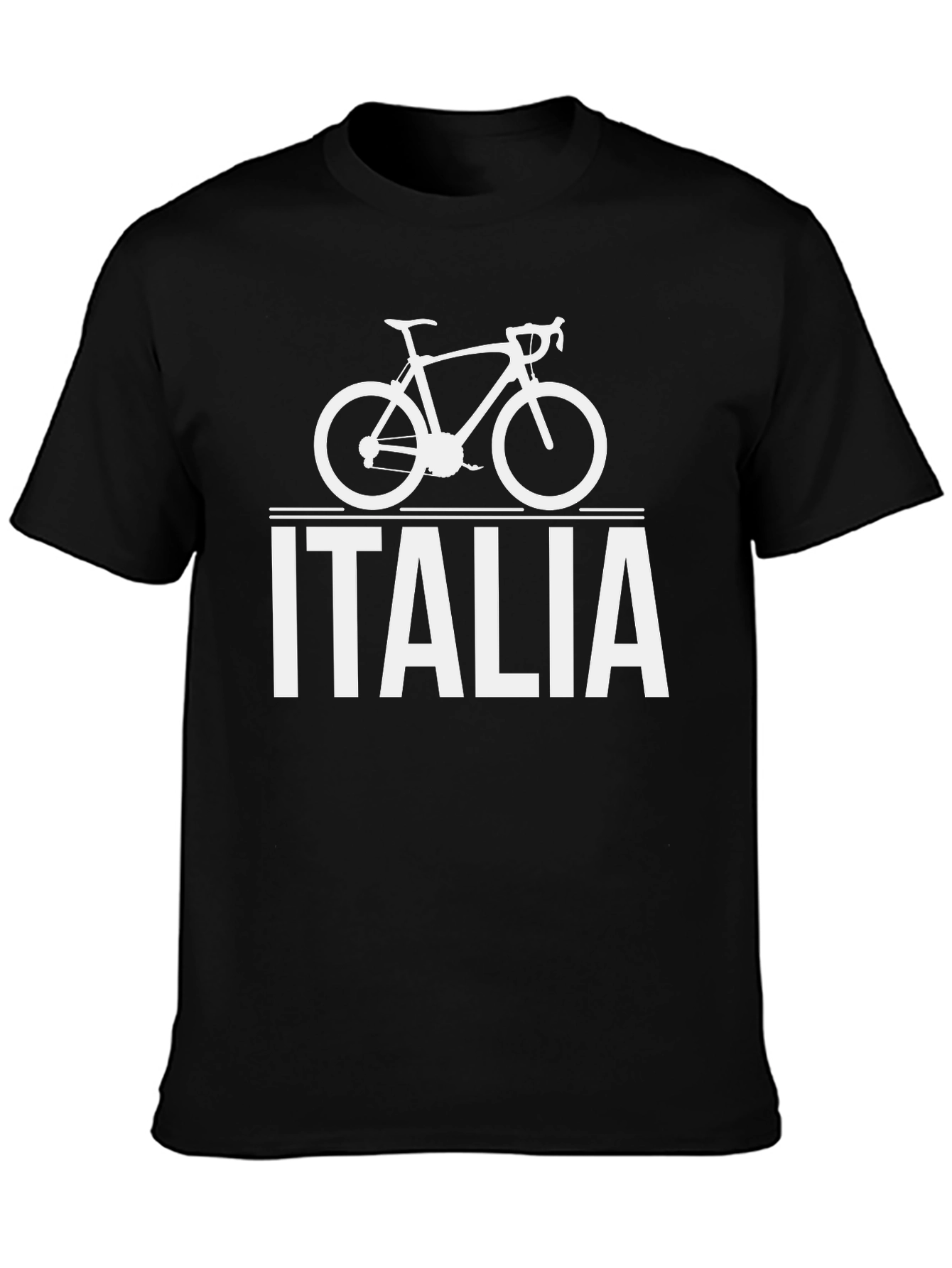 Italia Bike Graphic Tee - Cycling Fan T-Shirt
