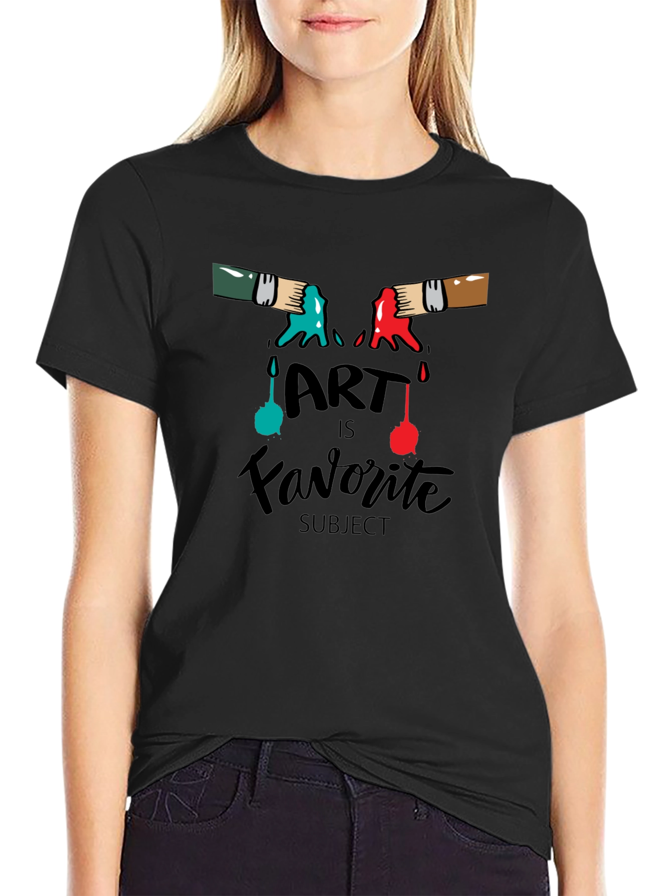 Art is My Favorite Subject T-Shirt