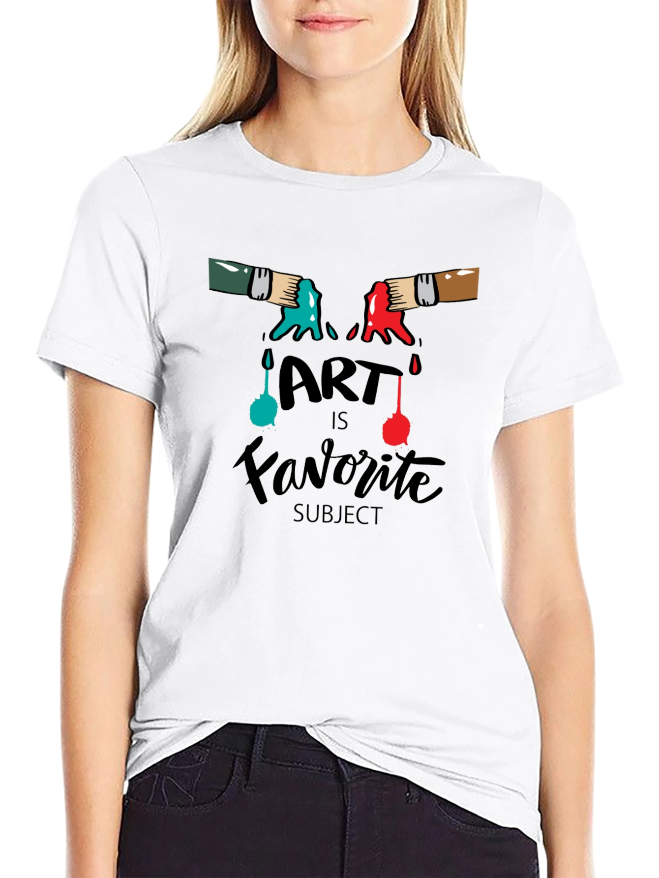 Art is My Favorite Subject T-Shirt