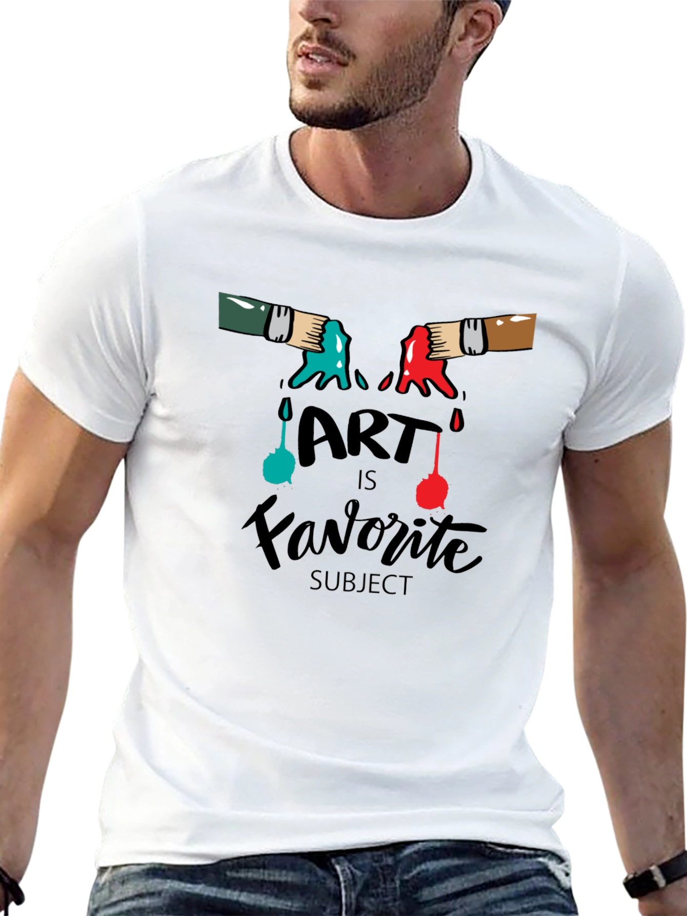 Art is My Favorite Subject T-Shirt