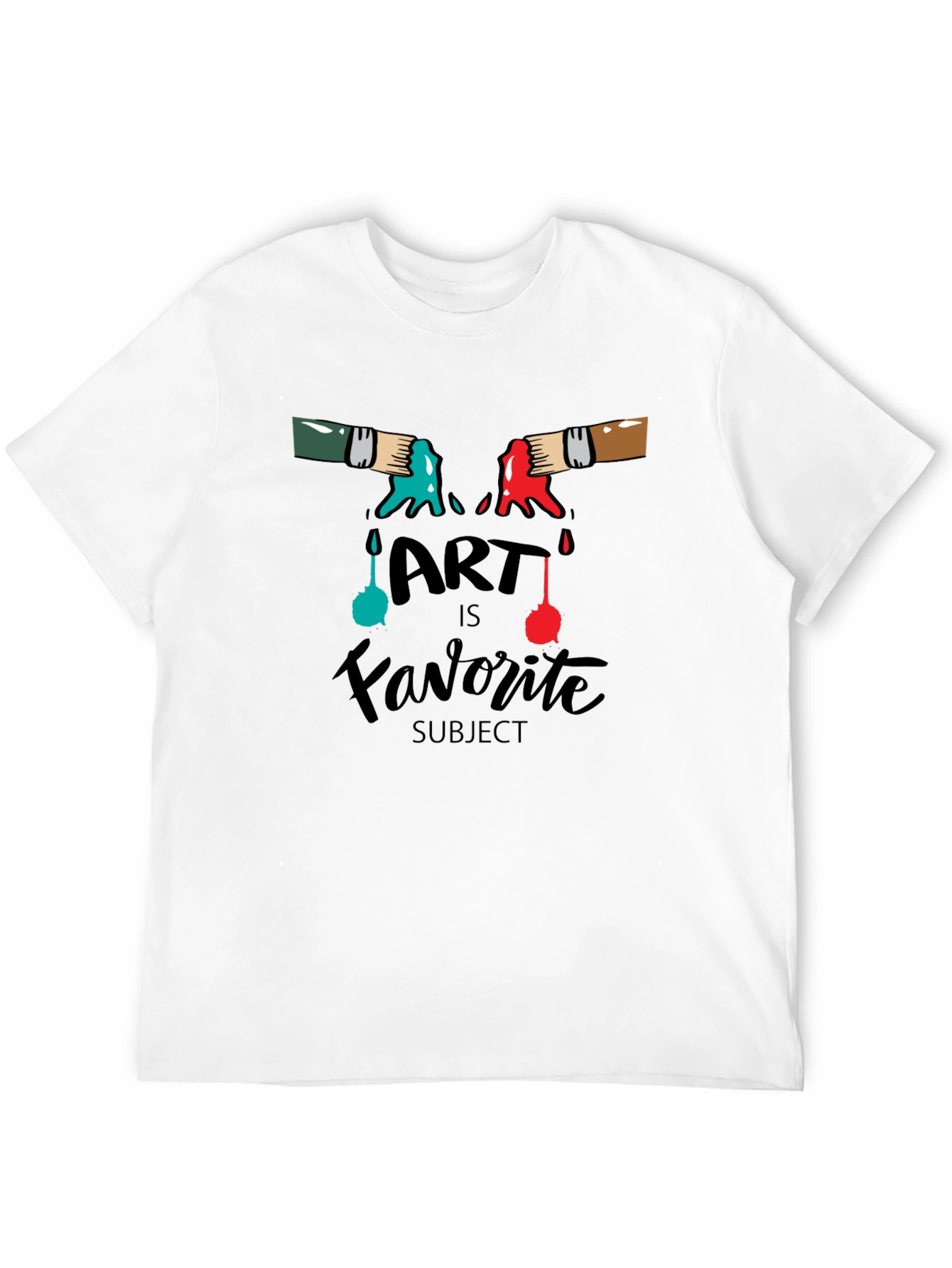 Art is My Favorite Subject T-Shirt