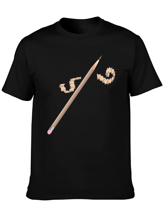 Pencil Shaving Graphic Tee - Artists Statement