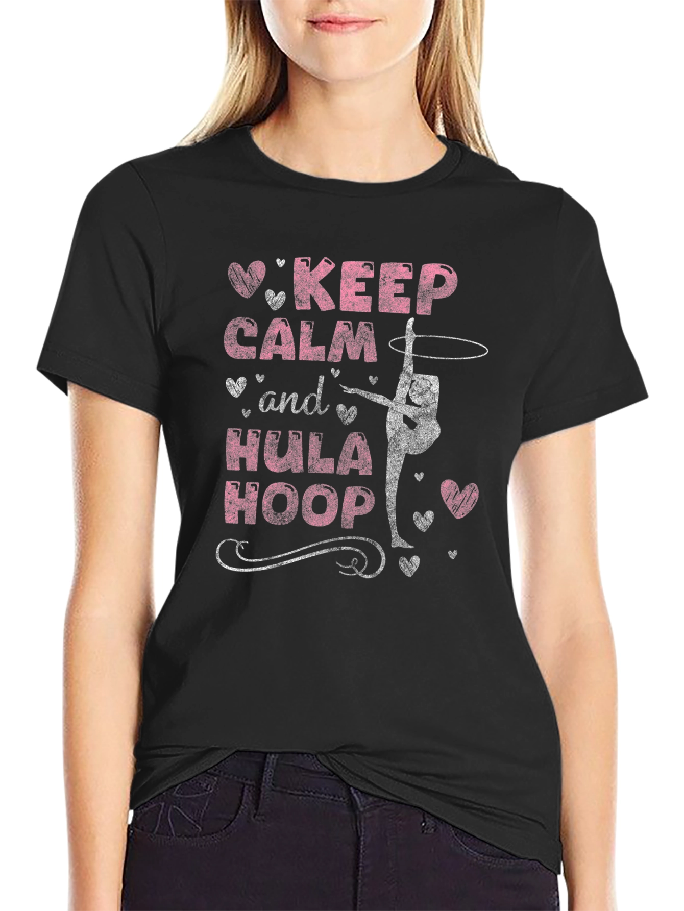Keep Calm and Hula Hoop Tee