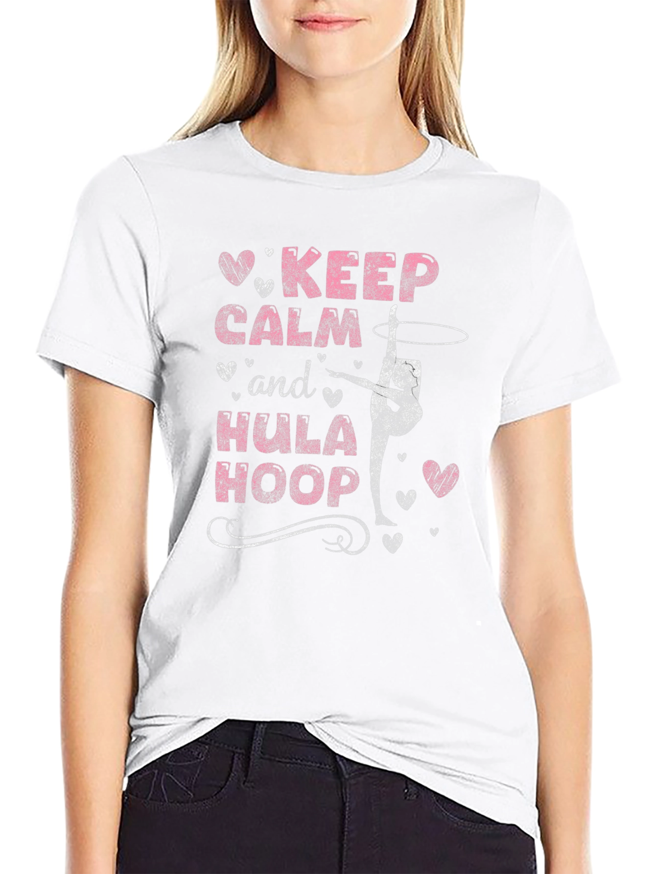 Keep Calm and Hula Hoop Tee