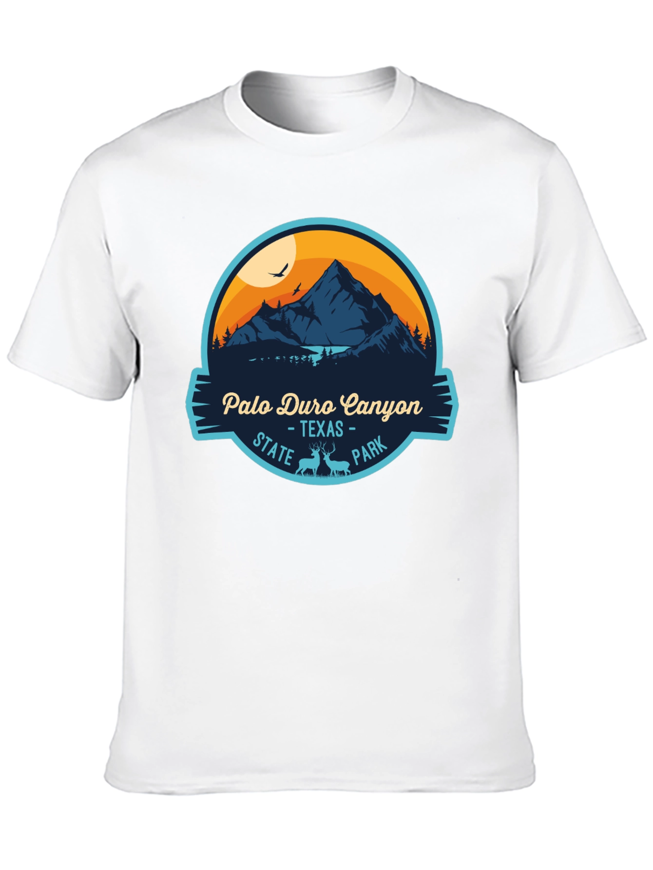 Palo Duro Canyon Texas State Park Black T-Shirt