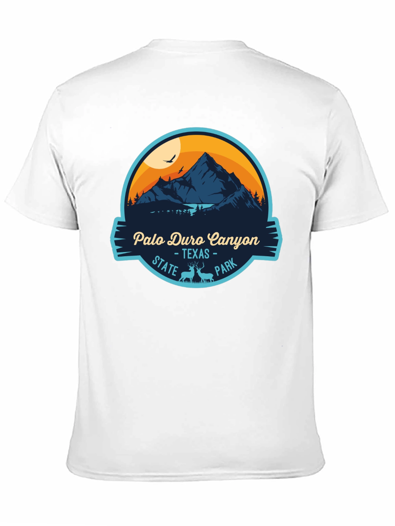 Palo Duro Canyon Texas State Park Black T-Shirt