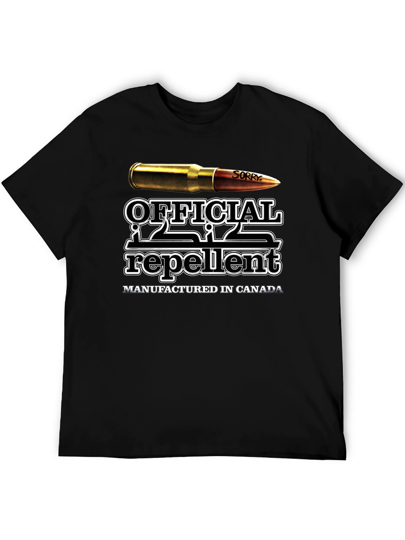 Official Repellent T-Shirt - Manufactured in Canada