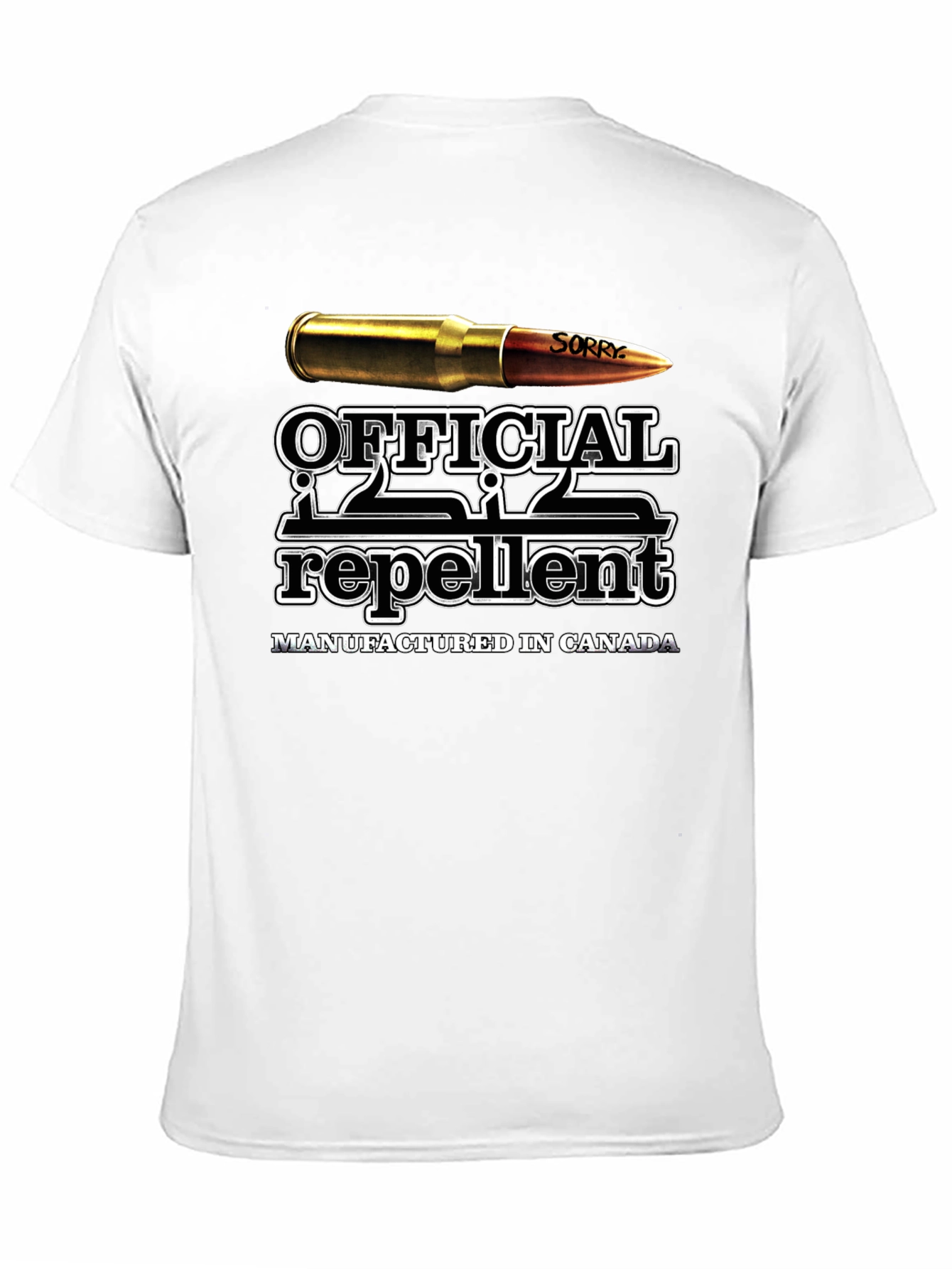 Official Repellent T-Shirt - Manufactured in Canada