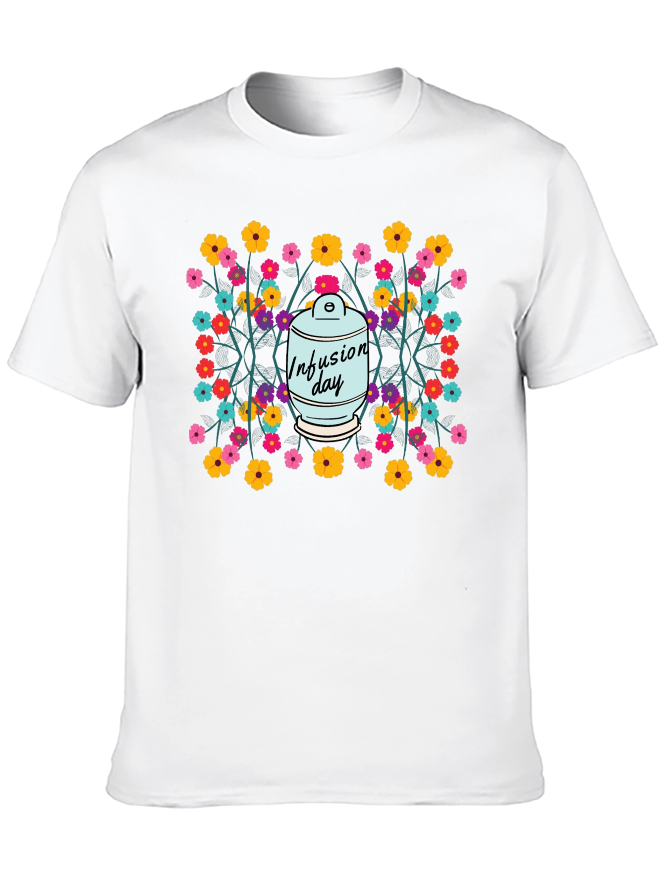 Infusion Day T-Shirt Floral Design