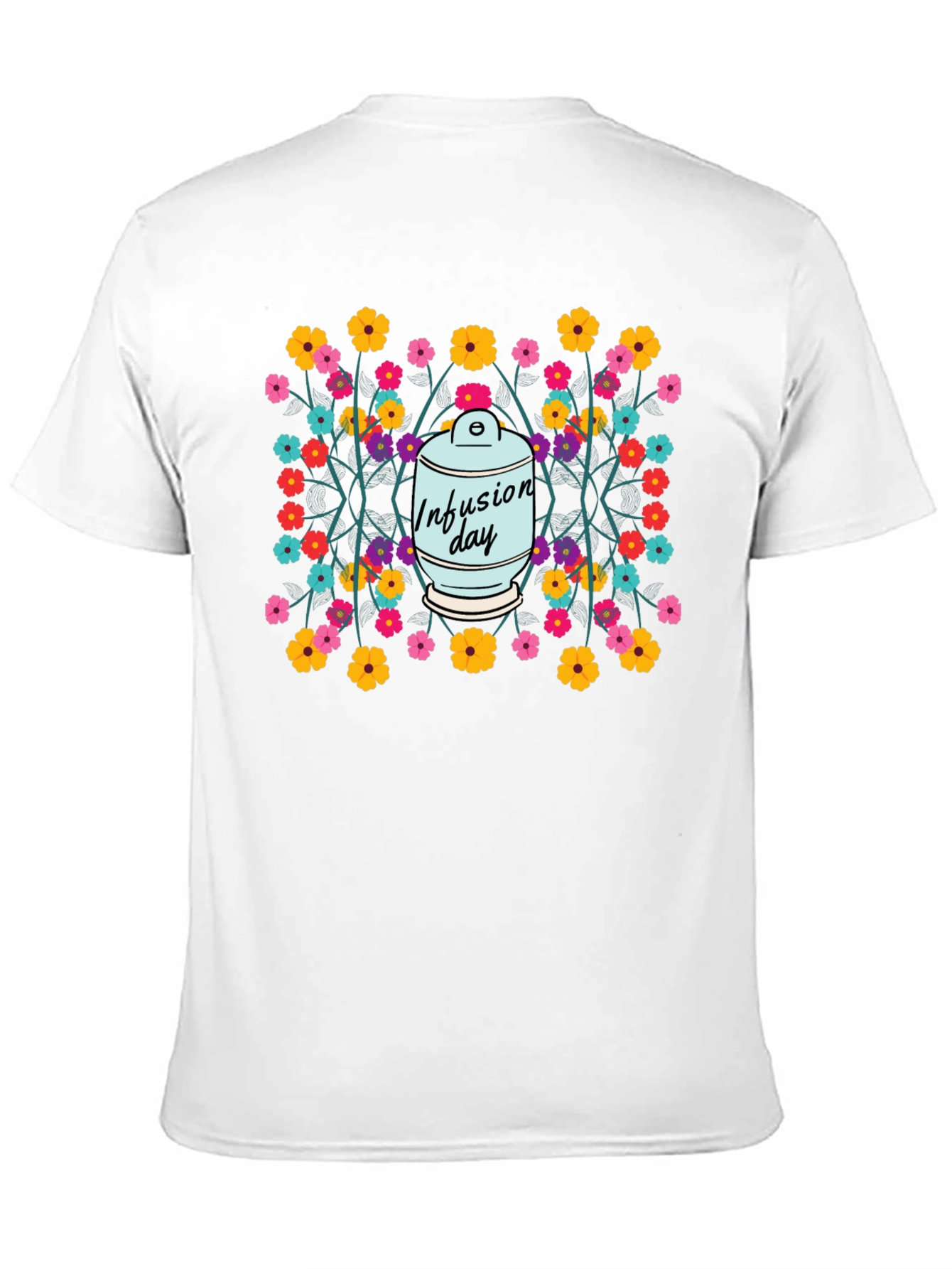 Infusion Day T-Shirt Floral Design