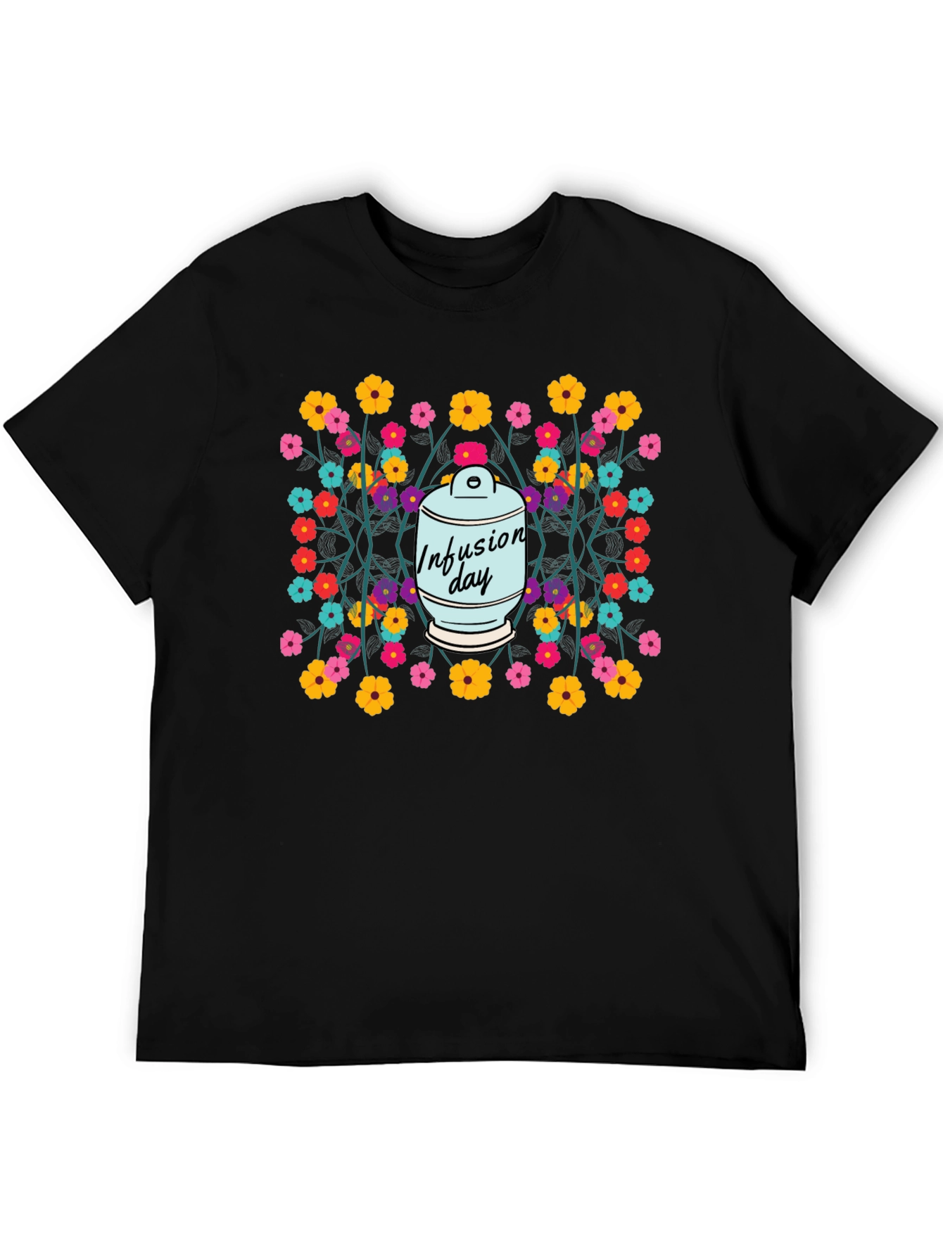 Infusion Day T-Shirt Floral Design