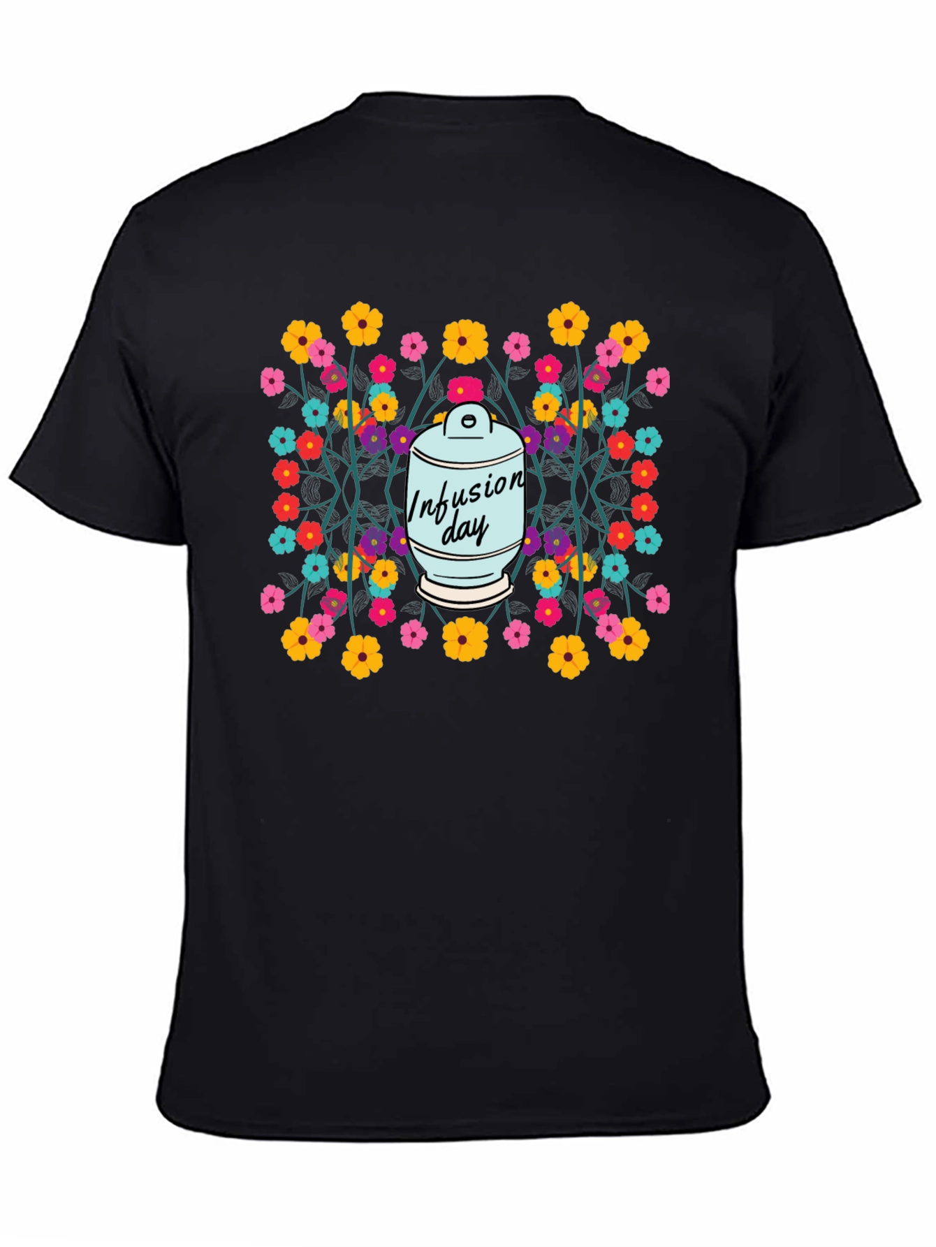 Infusion Day T-Shirt Floral Design