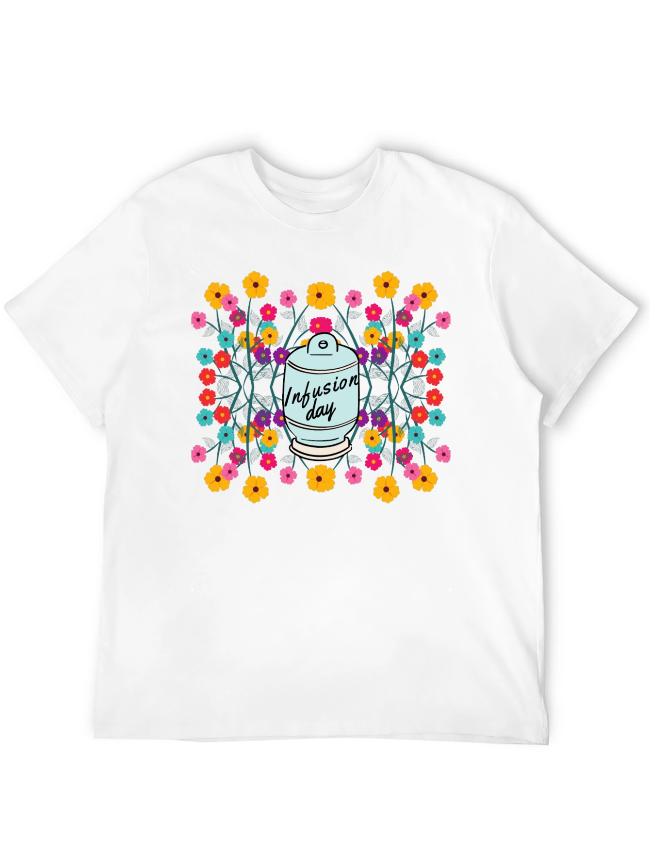 Infusion Day T-Shirt Floral Design