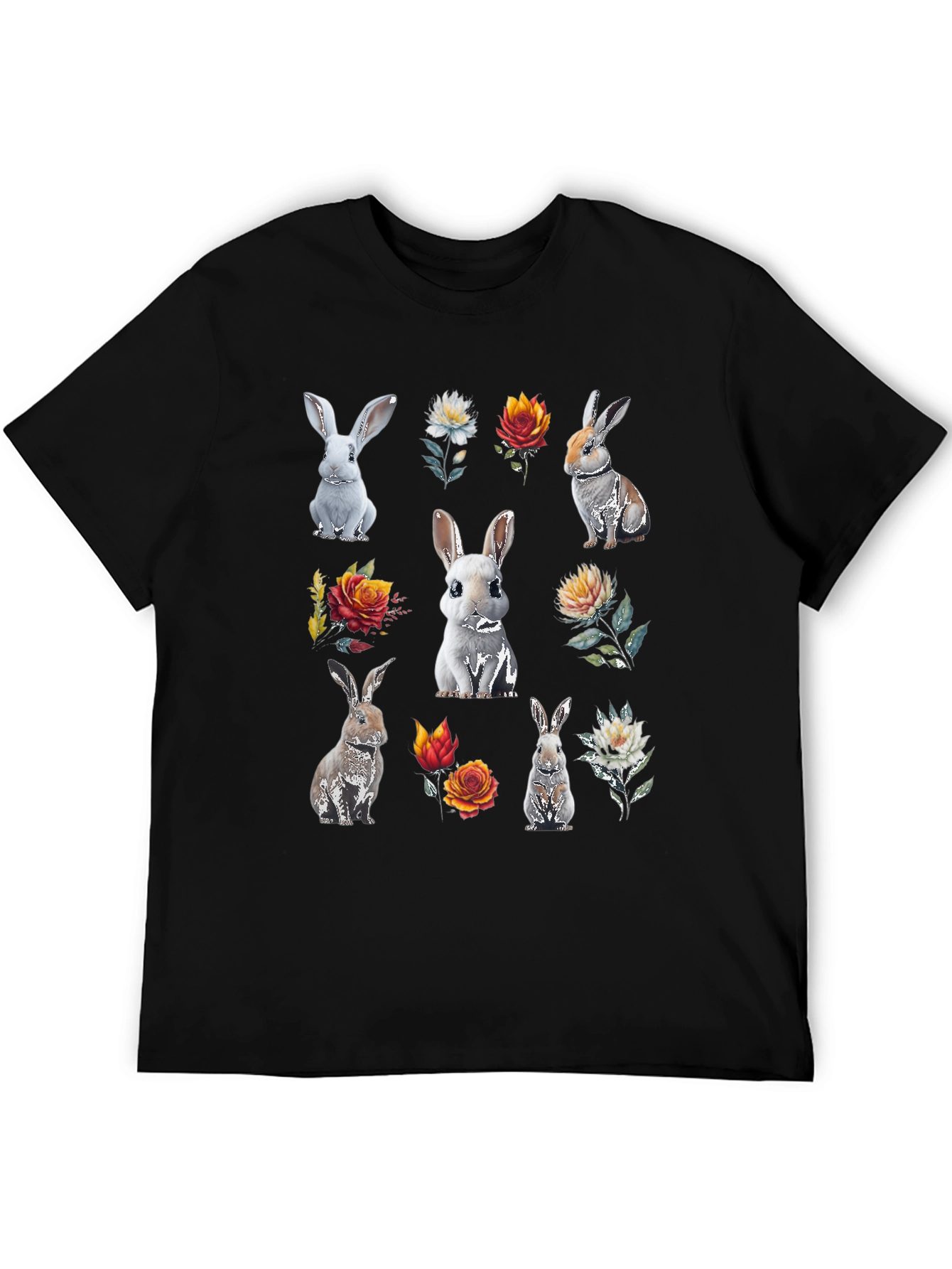 Floral Bunny T-Shirt